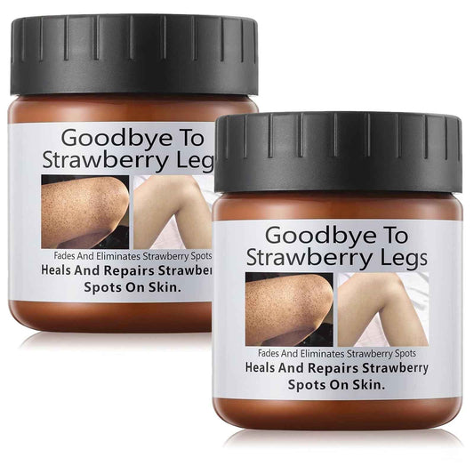 Strawberry Skin Treatment– Strawberry Legs Resurfacing Cream, Ultra Strength Exfoliating Body Lotion for Rough & Bumpy Skin, Body Care moisturizer for Women (2)