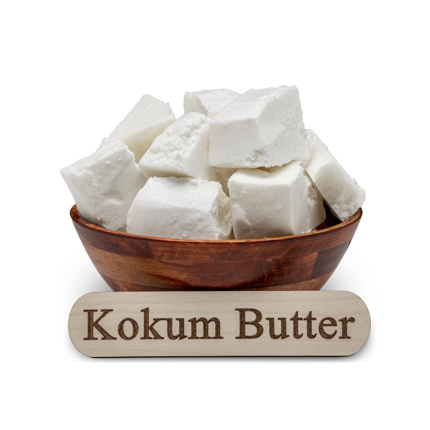 Raw Kokum Butter 32 oz. / 2 lbs. 100% Pure Natural Cold Pressed - Great for Skin, Body and Hair Moisturizer, DIY Creams, Balms, Lotions and Soap Making.