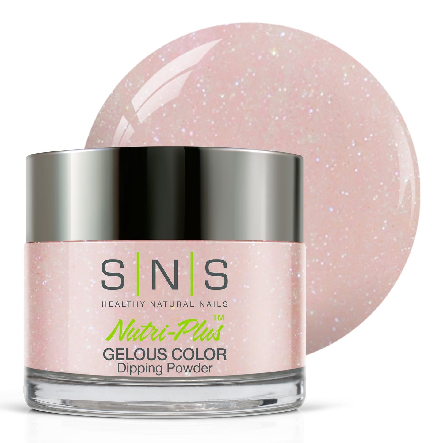 SNS Nail Dip Powder, Gelous Color Dipping Powder - Potpourri (Natural, Nudes, Purple/Gray, Pastel, Shimmer) - Long-Lasting Dip Nail Color Lasts 14 Days - Low-Odor & No UV Lamp Required - 1oz