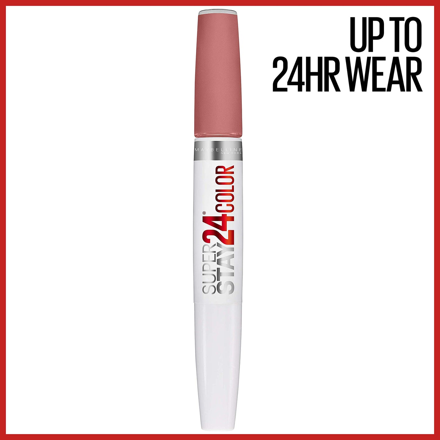 Maybelline SuperStay 24, 2-Step Liquid Lipstick, Loaded Latte