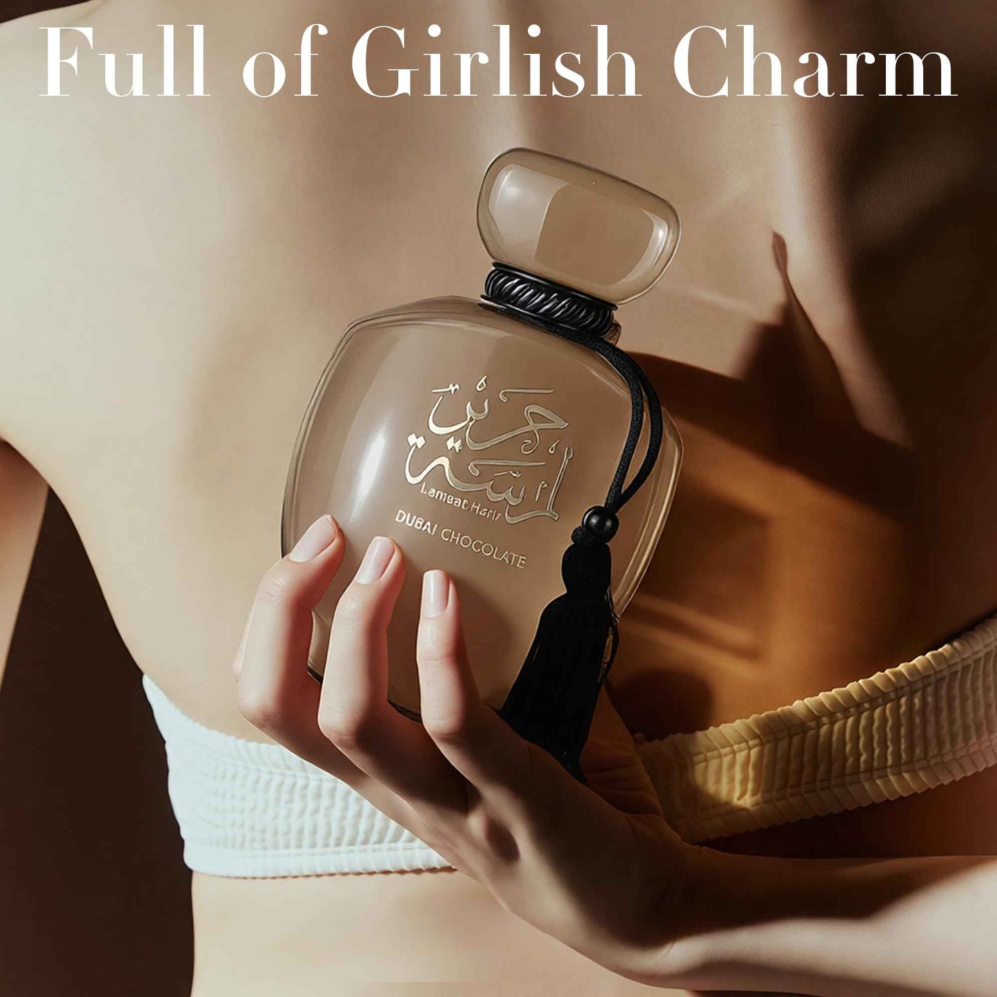 AFLUXE Dubai Chocolate Unisex Perfume Gourmand Scent with Pistachio, Caramel, Long Lasting Arabian Fragrance, Luxurious Unisex Scent for Women & Men Daily Use Cologne (Chocolate 100ml)