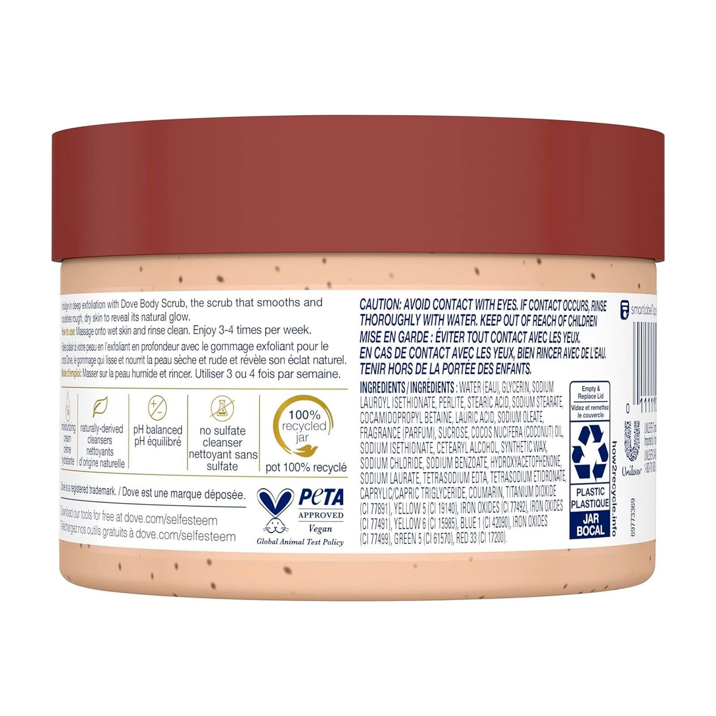 Dove Body Wash Hydration Boost 6% Serum 18.5 oz & Scrub Brown Sugar & Coconut Butter Exfoliates Restores Skin 10.5 oz