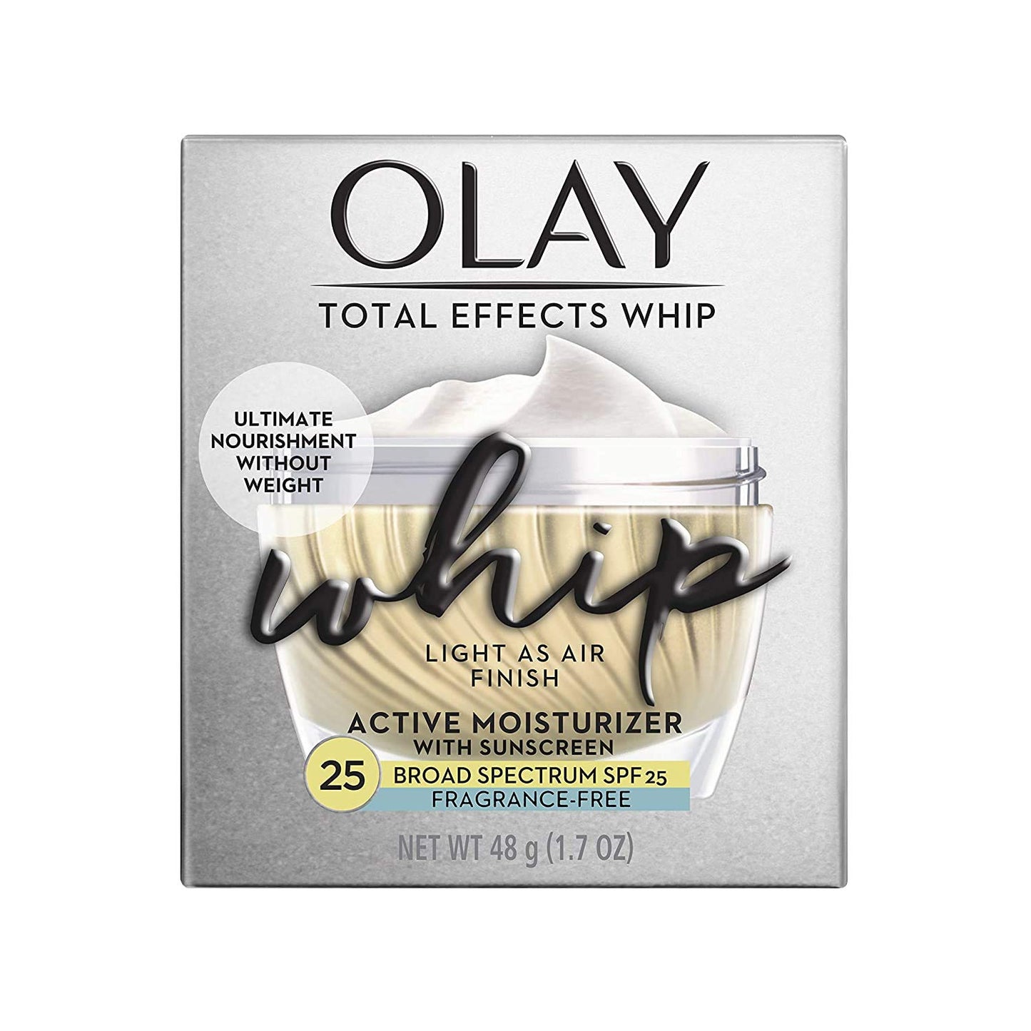 Olay Regenerist Whip, Fragrance-Free, 1.7 Oz