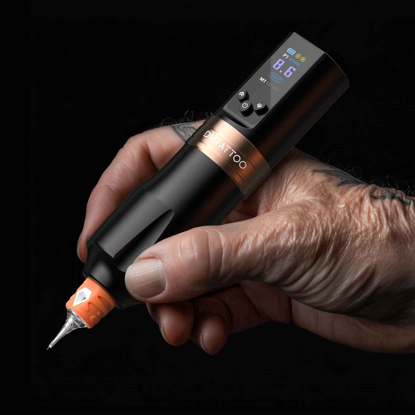 Tattoo Gun Wireless Tattoo Machine 1800mAh Batteries Complete with Tattoo Ink for Tattoo Artist Beginners