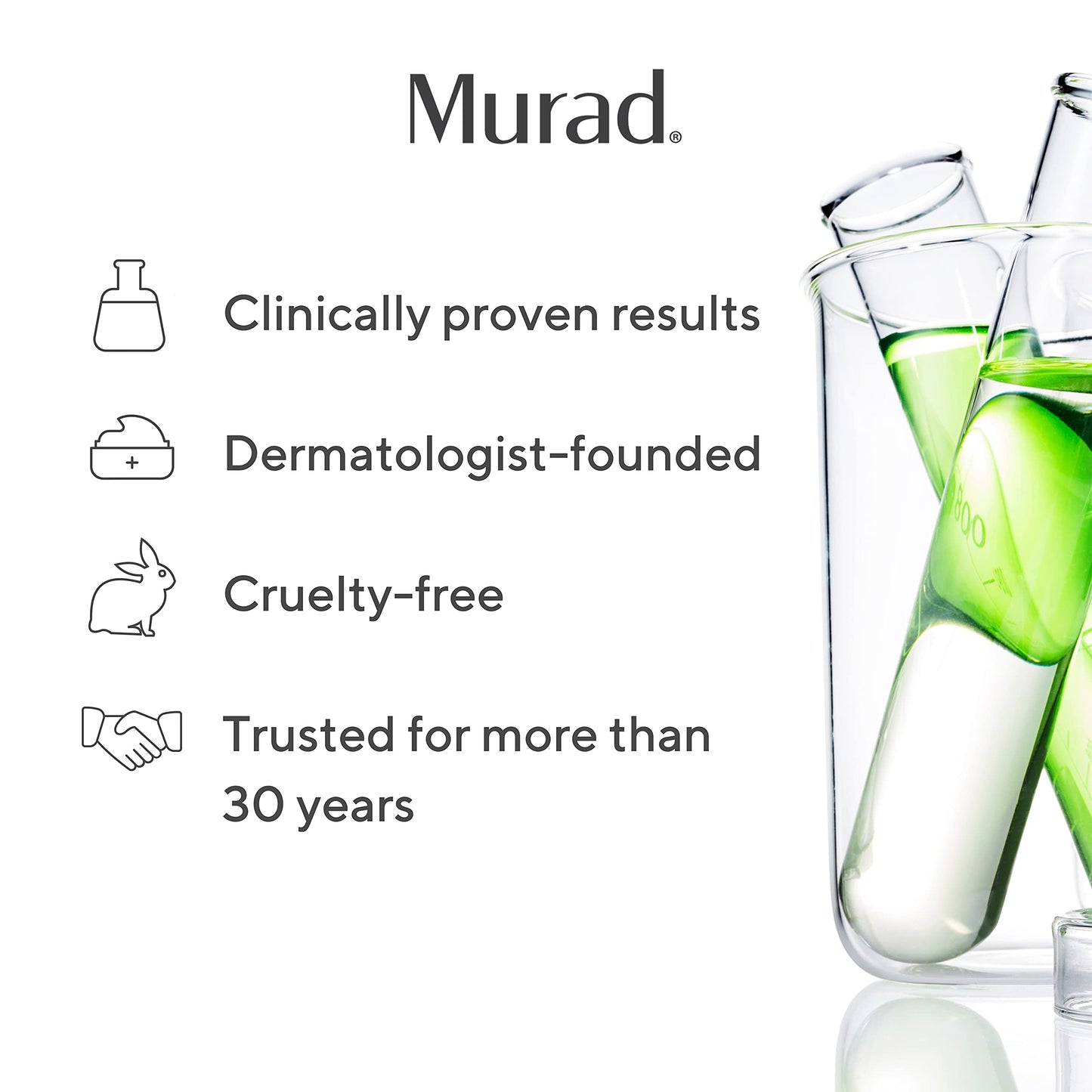 Murad Multi-Vitamin Clear Coat Sunscreen SPF 50 - Antioxidant-Rich Broad-Spectrum SPF with Vitamins C-F, Bio-Fermented Clary Sage & Chia Seed, Clear and Non-Comedogenic, For All Skin Types - 1.7 Fl Oz