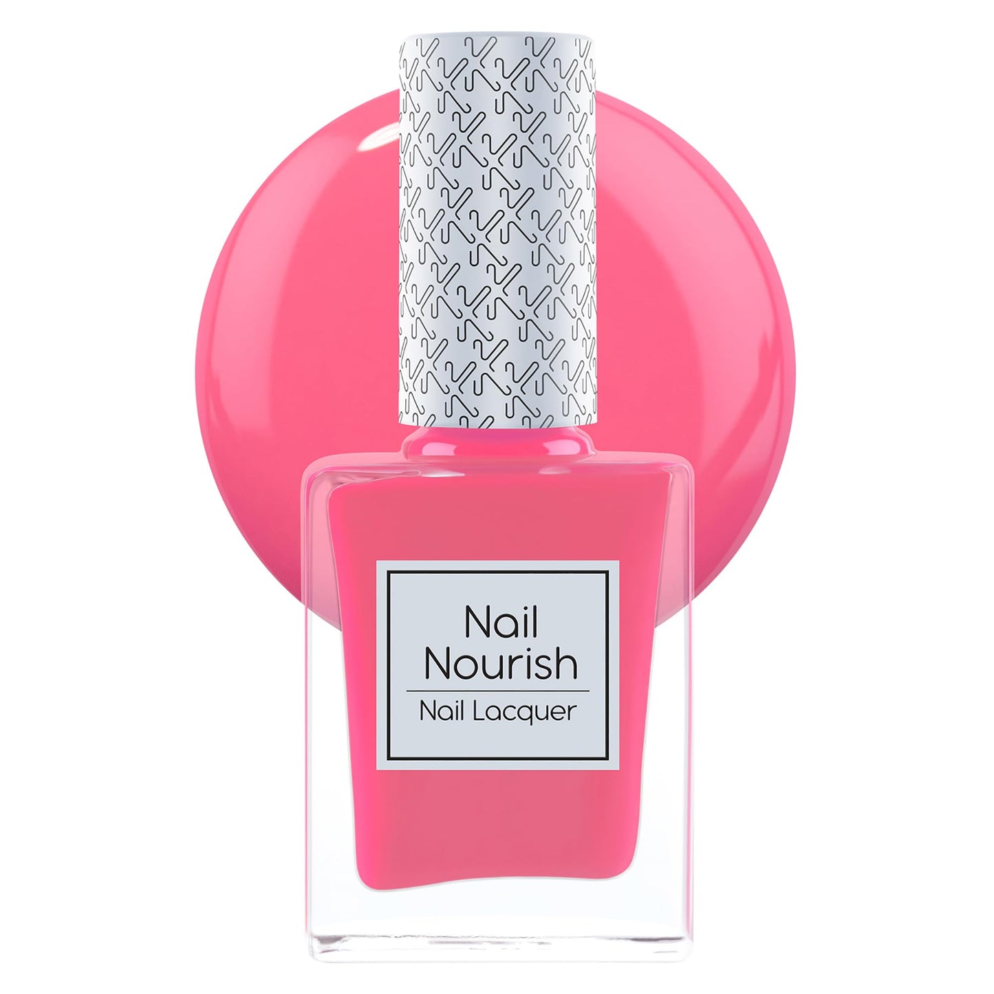 Kay Beauty Nail Nourish Nail Enamel Polish, Pink Parade 26, 0.3 oz - Quick Dry - Gel Effect - Lustrous Shine - Hydrating - Rich in Avocado Oil and Vitamin E - Vegan - Cruelty-Free - Paraben-Free