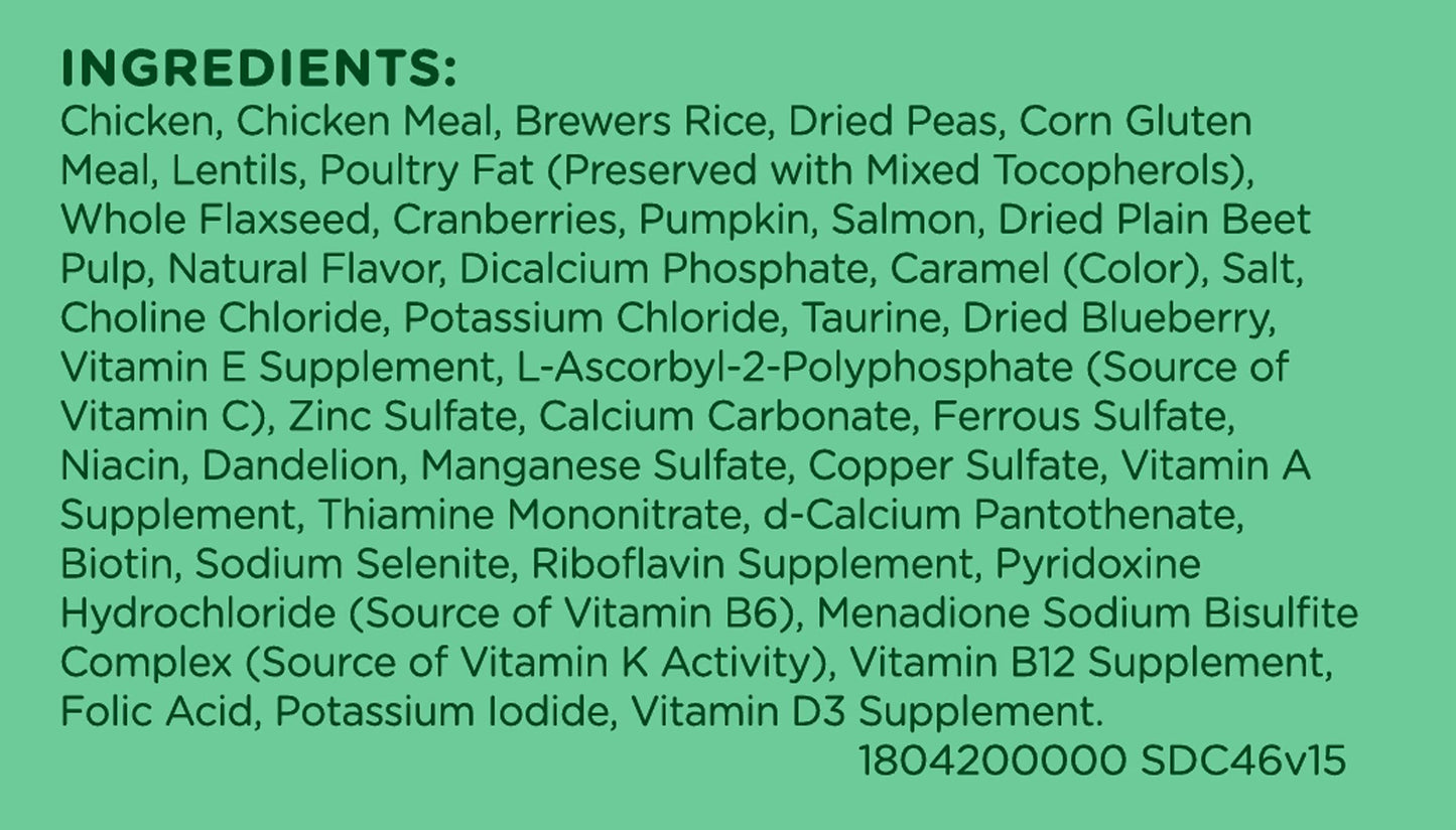 Rachael Ray Nutrish Indoor Complete Premium Natural Dry Cat Food with Added Vitamins, Minerals & Other Nutrients, Chicken with Lentils & Salmon Recipe, 3 Pounds