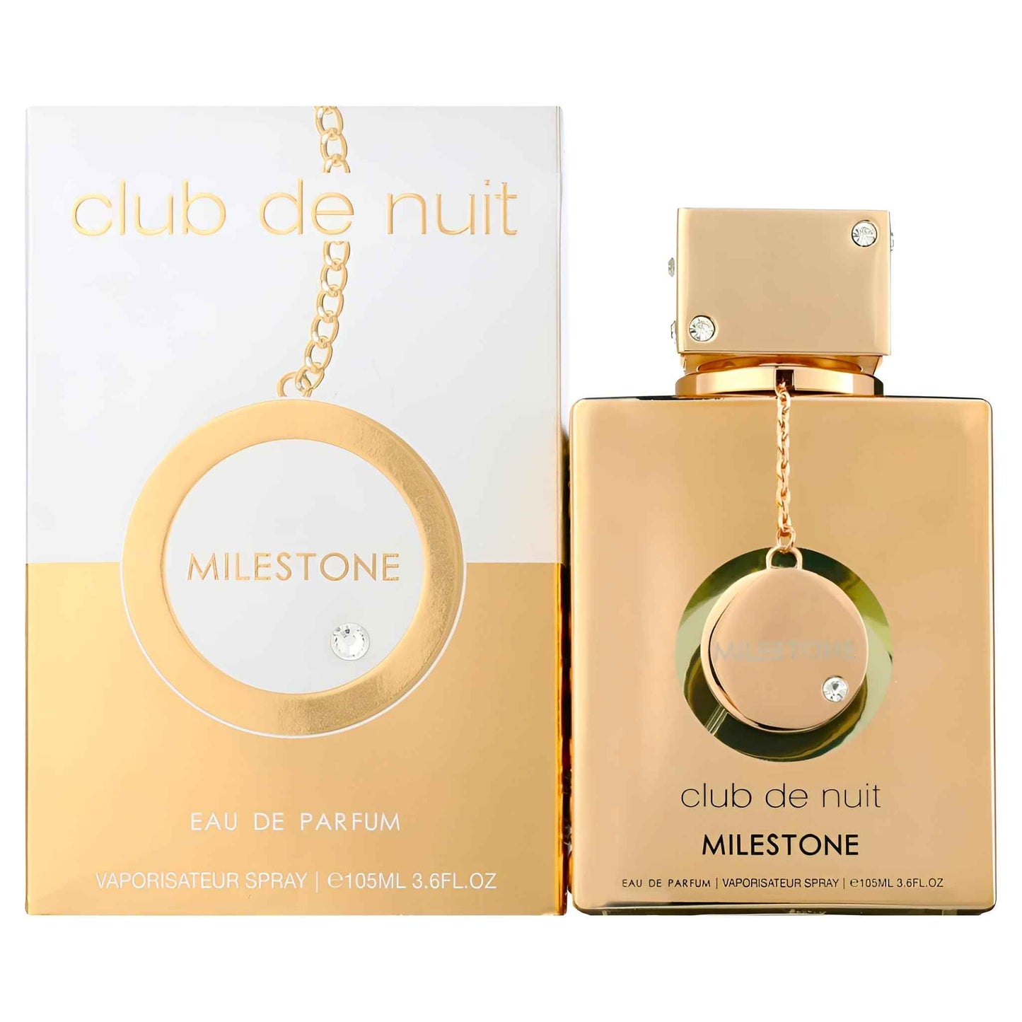 Armaf Club De Nuit Milestone for Unisex Eau de Parfum Spray, 3.6 Ounce