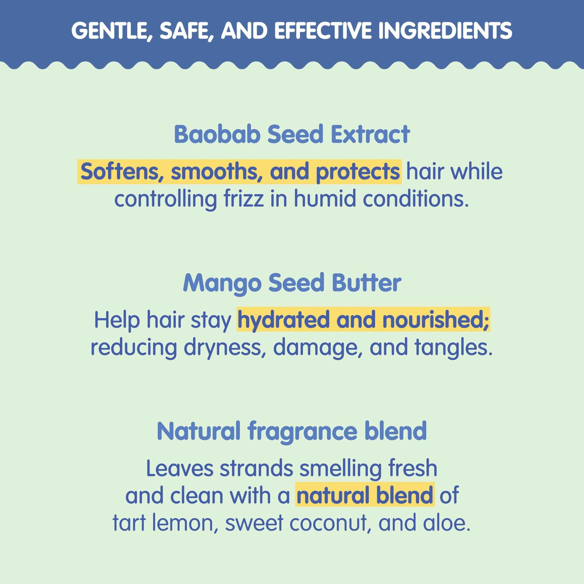 TUBBY TODD Hair Detangler Spray for Kids - Hair Detangling Spray with Baobab & Coconut Oil - Gentle & Moisturizing Kids Hair Detangler Spray - 8.5oz, 2 Pack - Lemon Crème