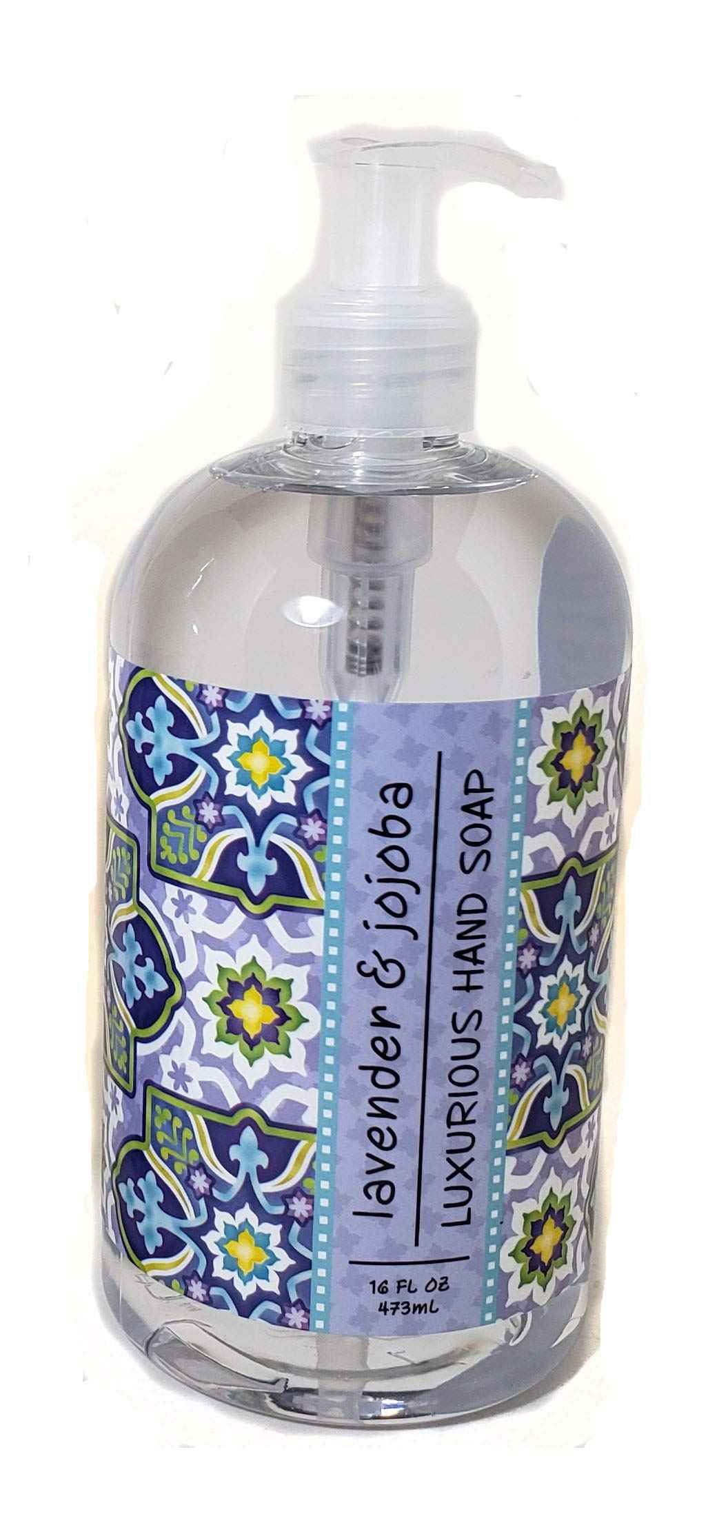 Greenwich Bay Trading Company Garden Collection Bundle: Lavender & Jojoba - 16 Ounce Shea Butter Lotion & 16 Ounce Hand Soap