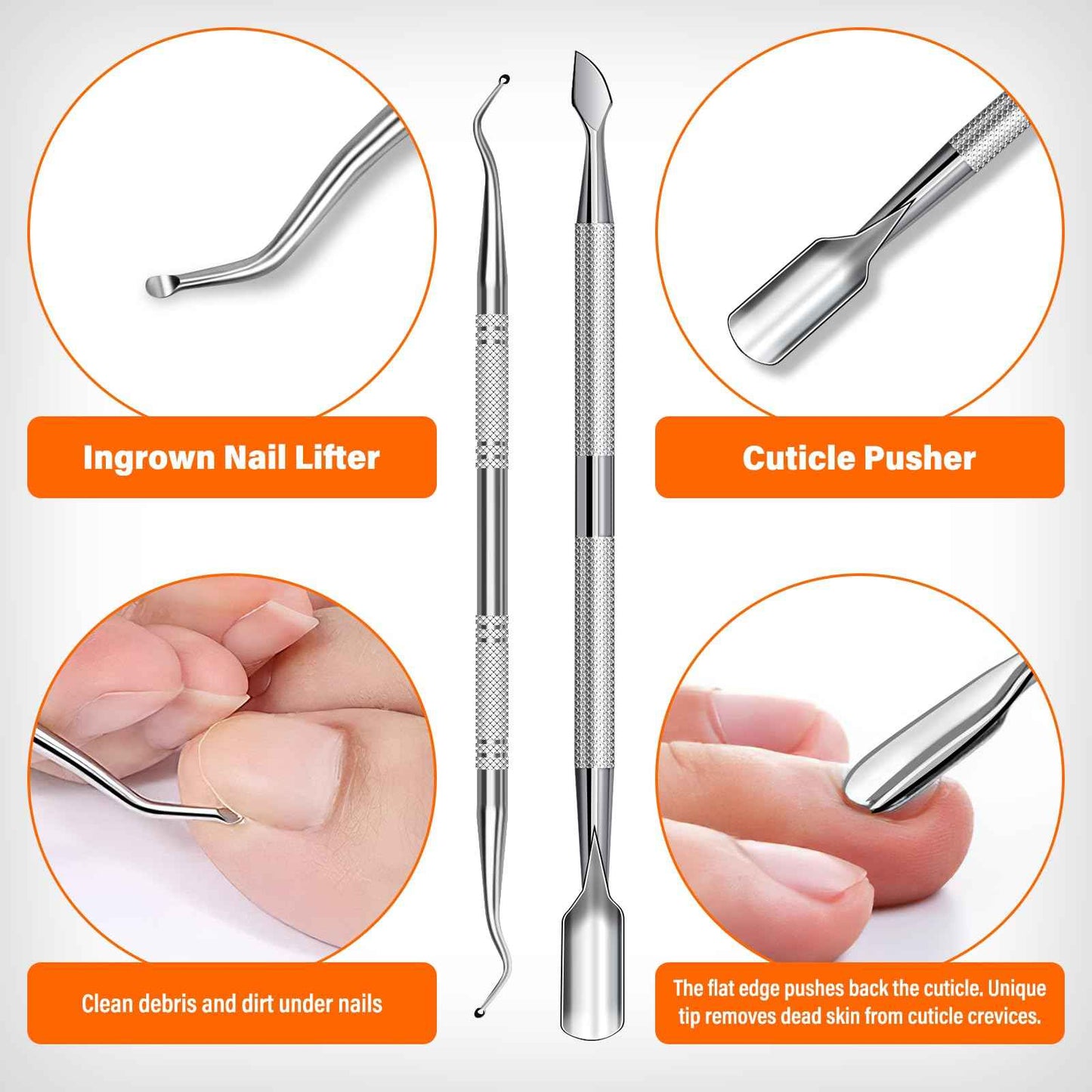 Toenail Clippers for Seniors Thick Toenails, Heavy Duty Large Toe Nail Clippers for Men Thick Ingrown Nails with Wide Opening, Anti Splash Fingernail Clipper with Catcher, Slanted Curved Nail Cutter