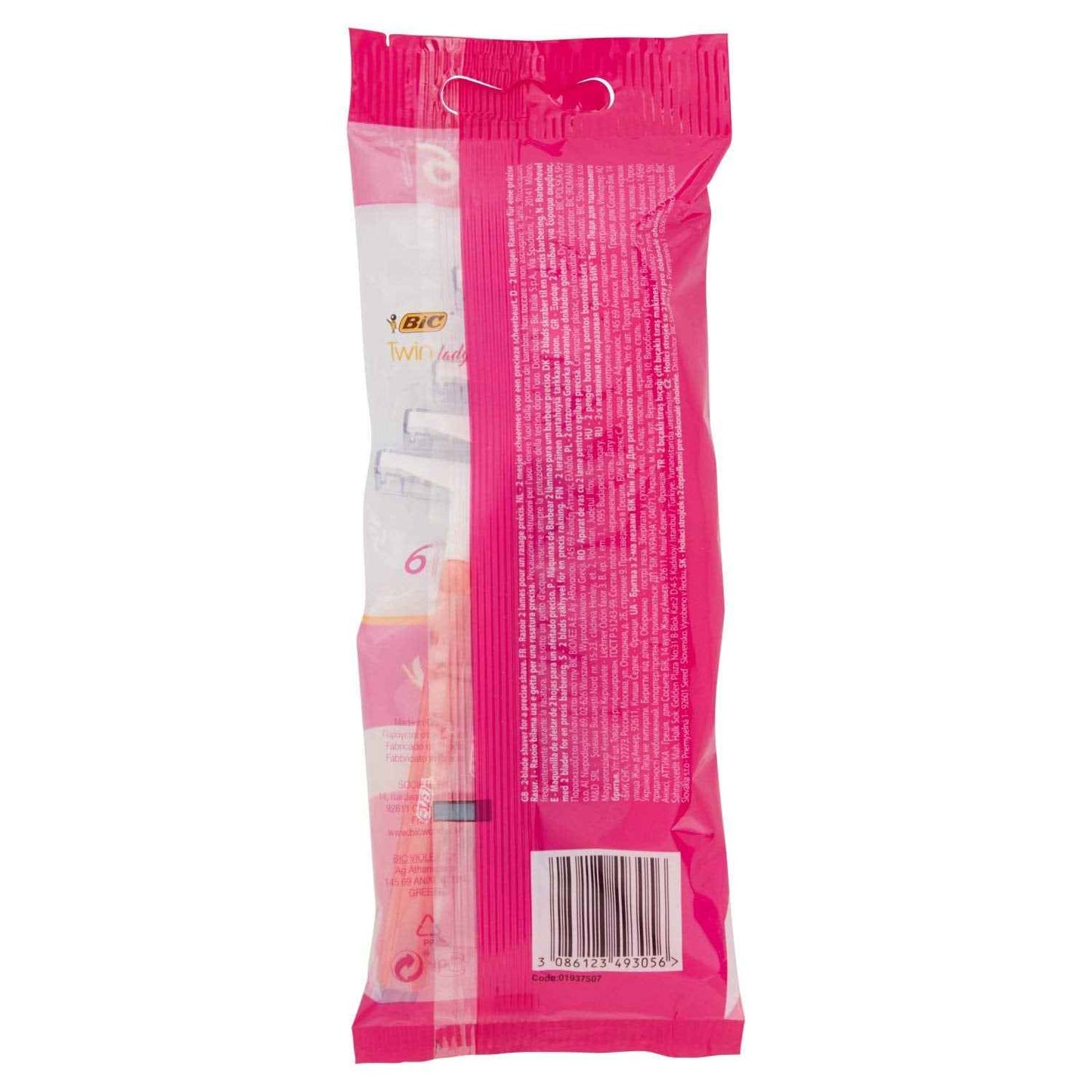 BIC Twin Lady Satin 6 Pieces USA and Jet