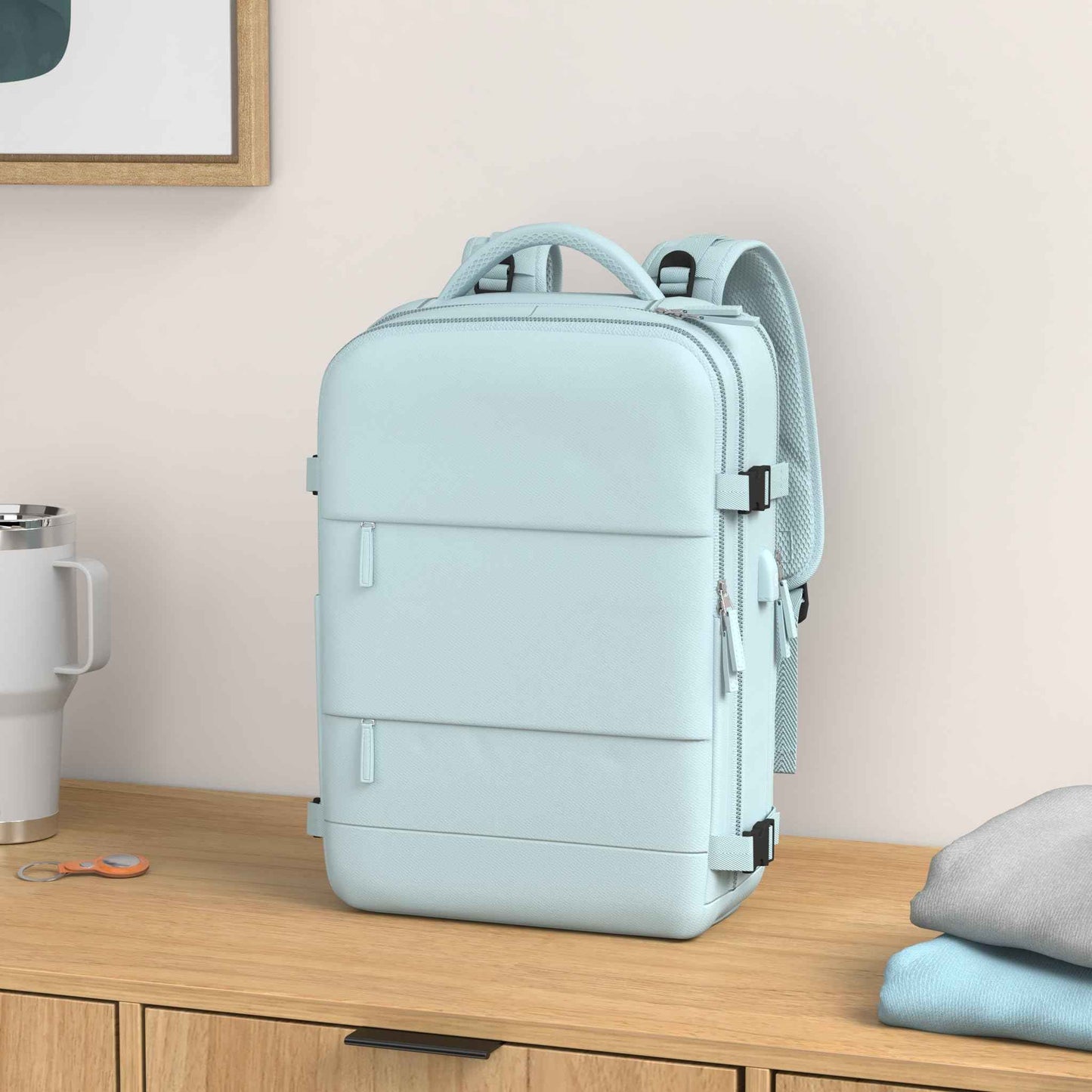 Personal Item Travel Backpack For Women Men Airline Approved Carry On Backpack Flight Approved Waterproof Sports Luggage Backpack Casual Daypack Small Hiking Backpack