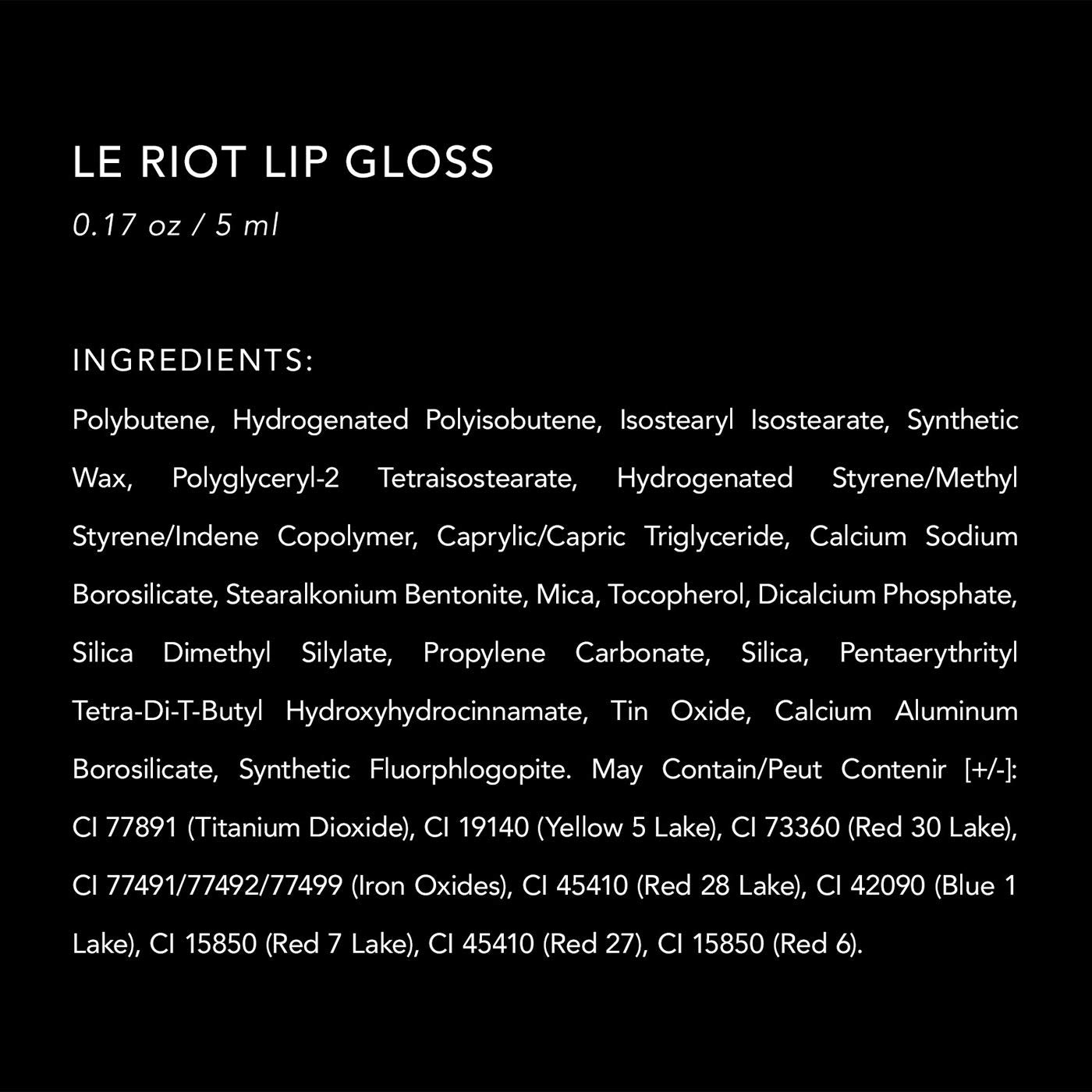 HAUS LABORATORIES by Lady Gaga: LE RIOT LIP GLOSS, Alimony