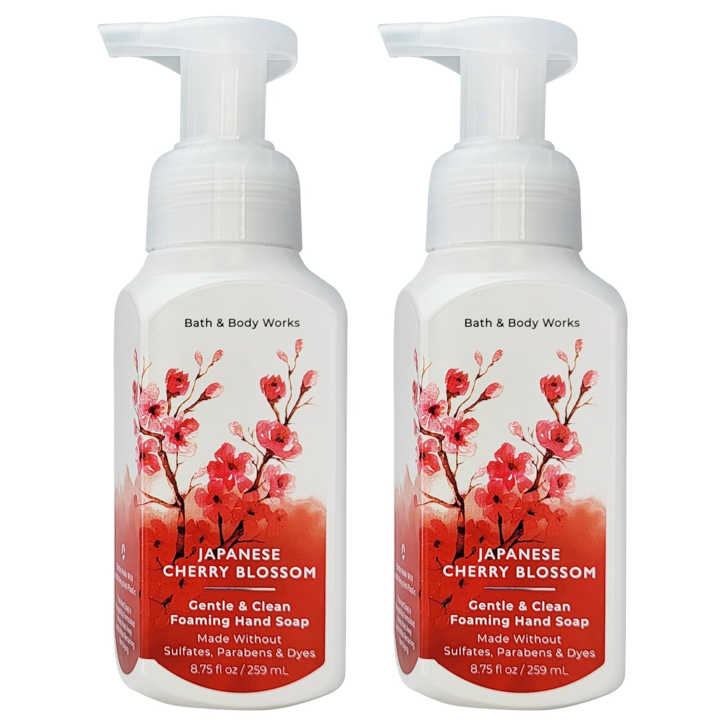 Bath aпd Body - Foaming Hand Soaps - 8.75 Fl Oz / 259 mL (2 Pack) (2, Japanese Cherry Blossom)