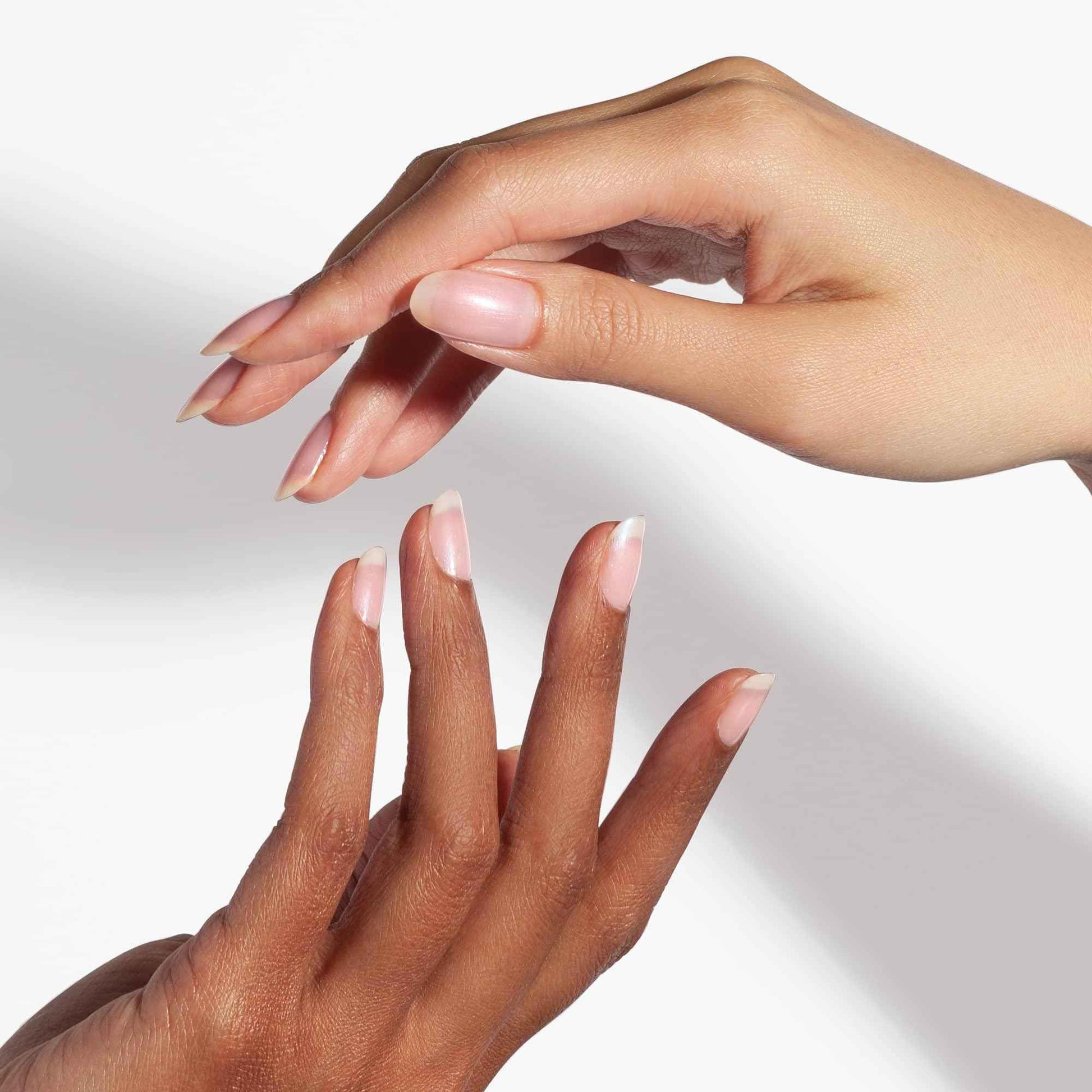 Dermelect Perfectly Polished Nail Rehab Kit – Nail Concealer & Strengthener Duo with Peptides, Squalene & Optic Brighteners for Damaged Nails, Natural Pink Tint, Glossy Finish, 2-Piece Set