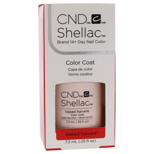 CND Shellac Gel Nail Polish, Long-lasting NailPaint Color with Curve-hugging Brush, Nude/Brown/Tan Polish, 0.25 fl oz