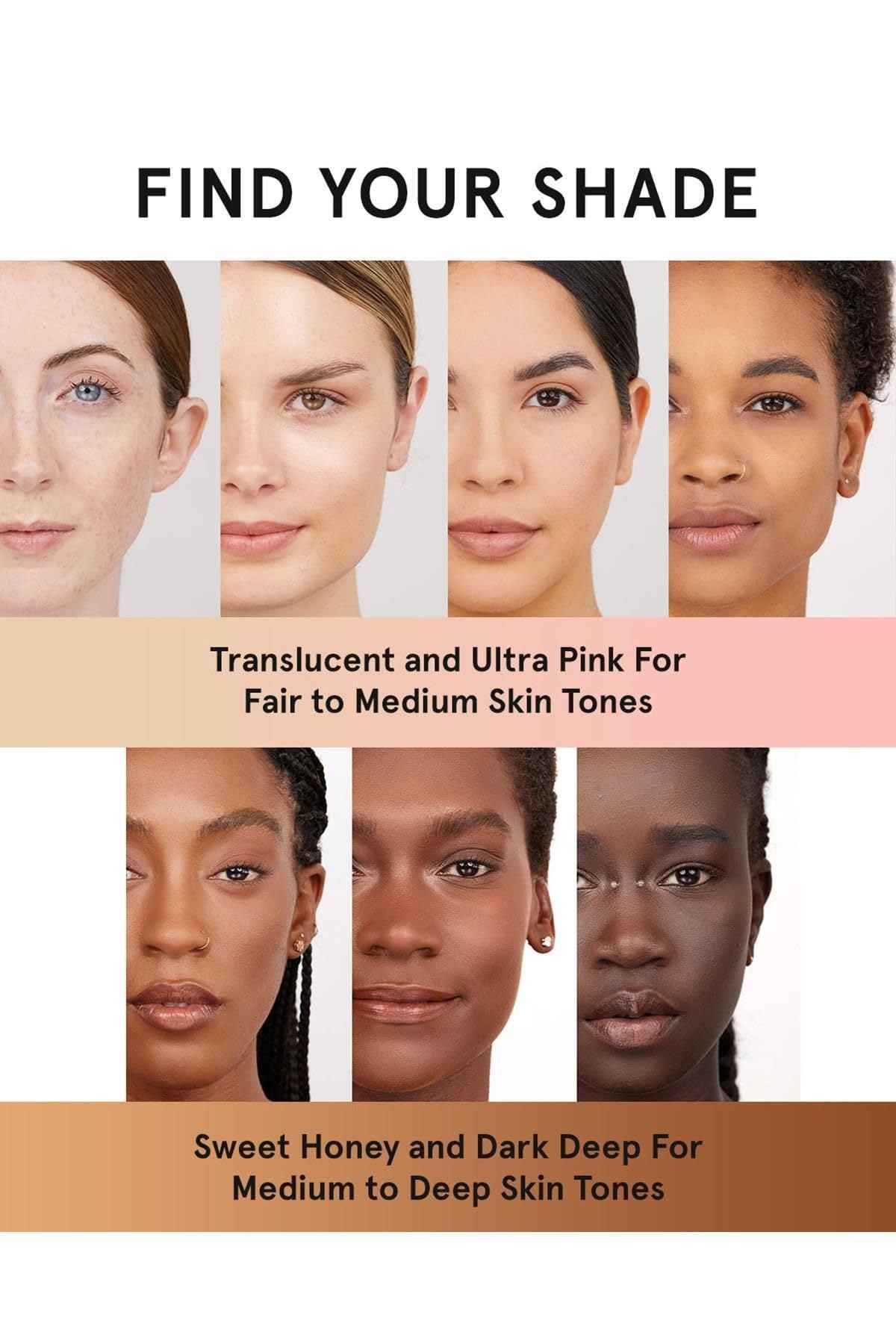 One Size Ultimate Blurring Setting Powder Full- Translucent - for Fair to Dark Skin Tones, 1.2 Ounce (Pack of 1)