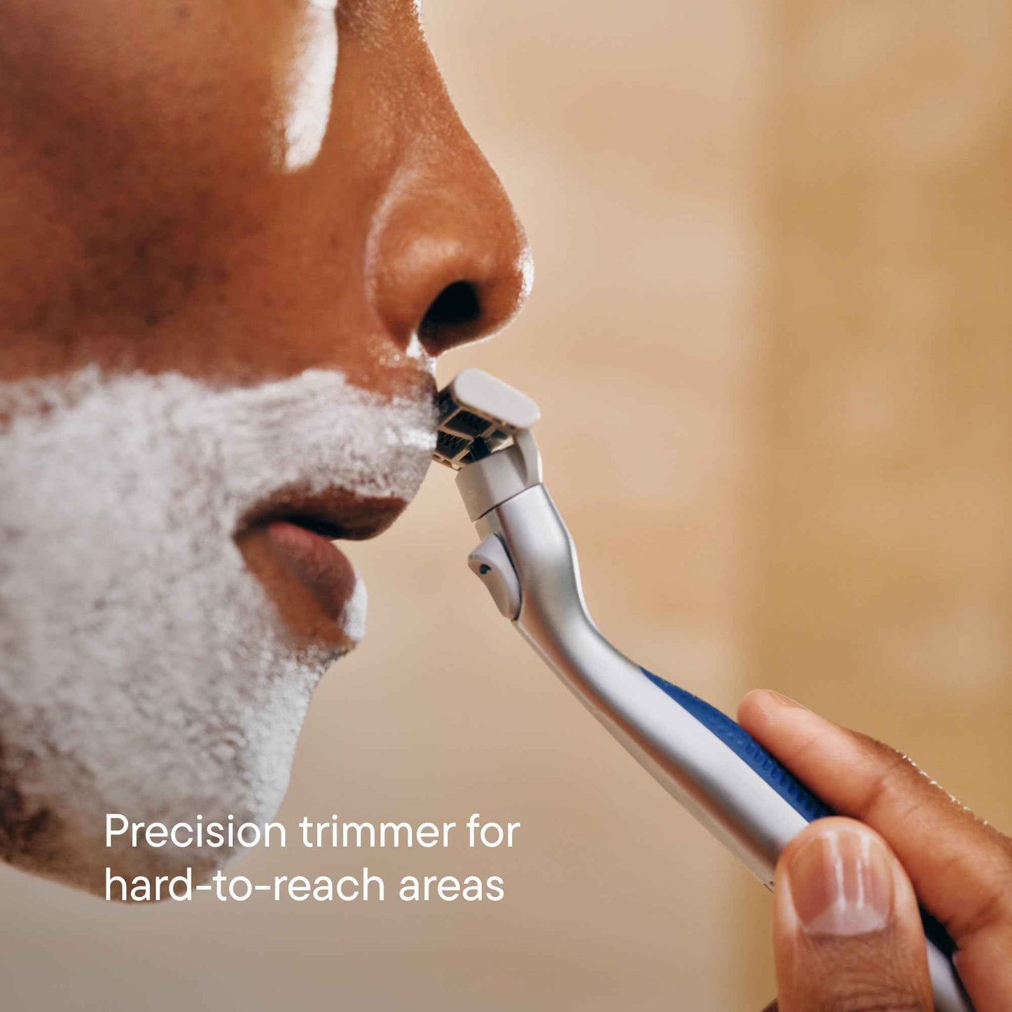 HARRY'S PLUS: Shaving Kit for Men – Gift Box with Premium Handle, 5 Razor Blade Cartridges, 2 oz Foaming Shave Gel & Travel Cover, Advanced Pivoting System – Moss