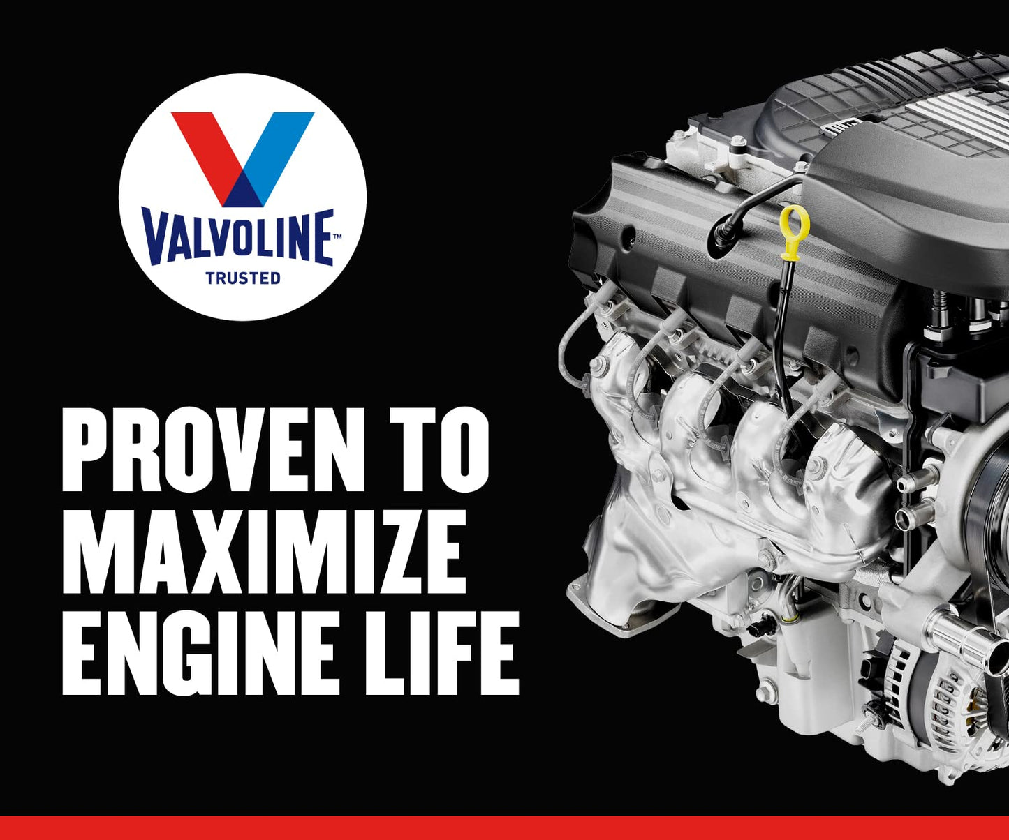 Valvoline High Mileage 150K with Maxlife Plus Technology Motor Oil SAE 5W-30 1 QT