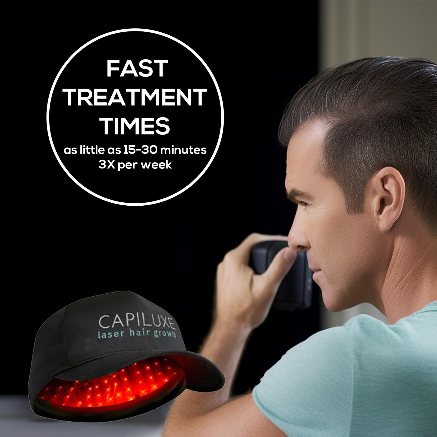 Laser Therapy Cap for Hair Regrowth, Hair Regrowth Treatments Laser Cap, Red Light Therapy Cap Laser Hair Growth System Hair Loss Treatments for Men & Women Laser Therapy Cap