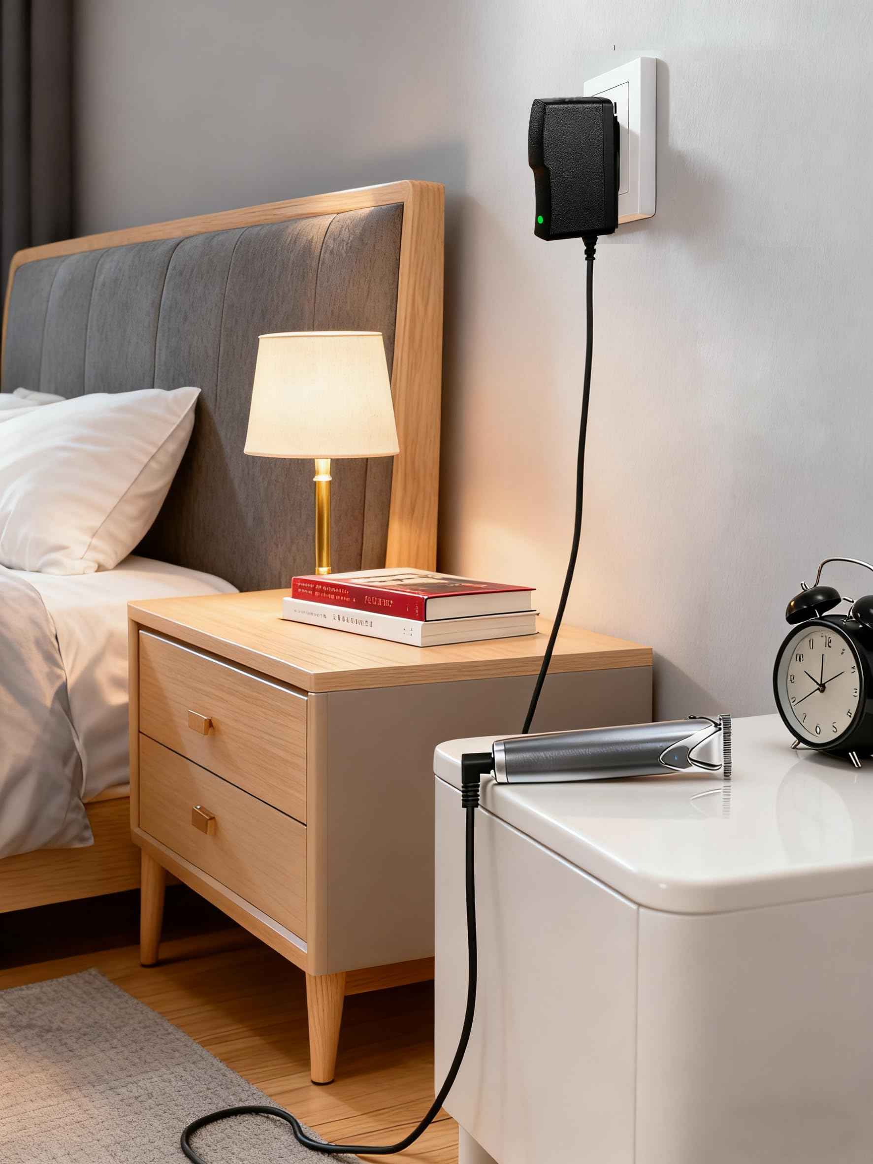 Charger Replacement for Wahl Trimmer Shaver 9818L 9854L 9888L WNT-9 S003HU0420060 Power Cord 4.2V