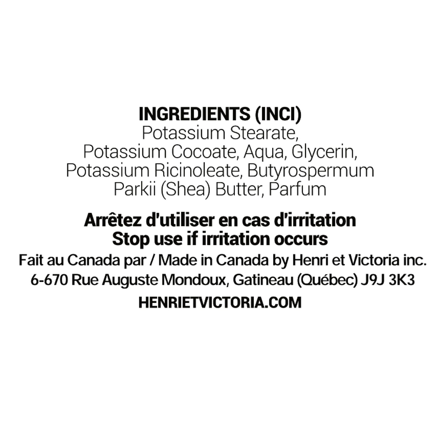 Henri et Victoria Shaving Soap For Men | Smooth Shave, Lathers Up Nicely, Long-Lasting Scent | Canadian Made by Skilled Artisan 114 g (4 oz) (Cognac and Cuban Cigars)