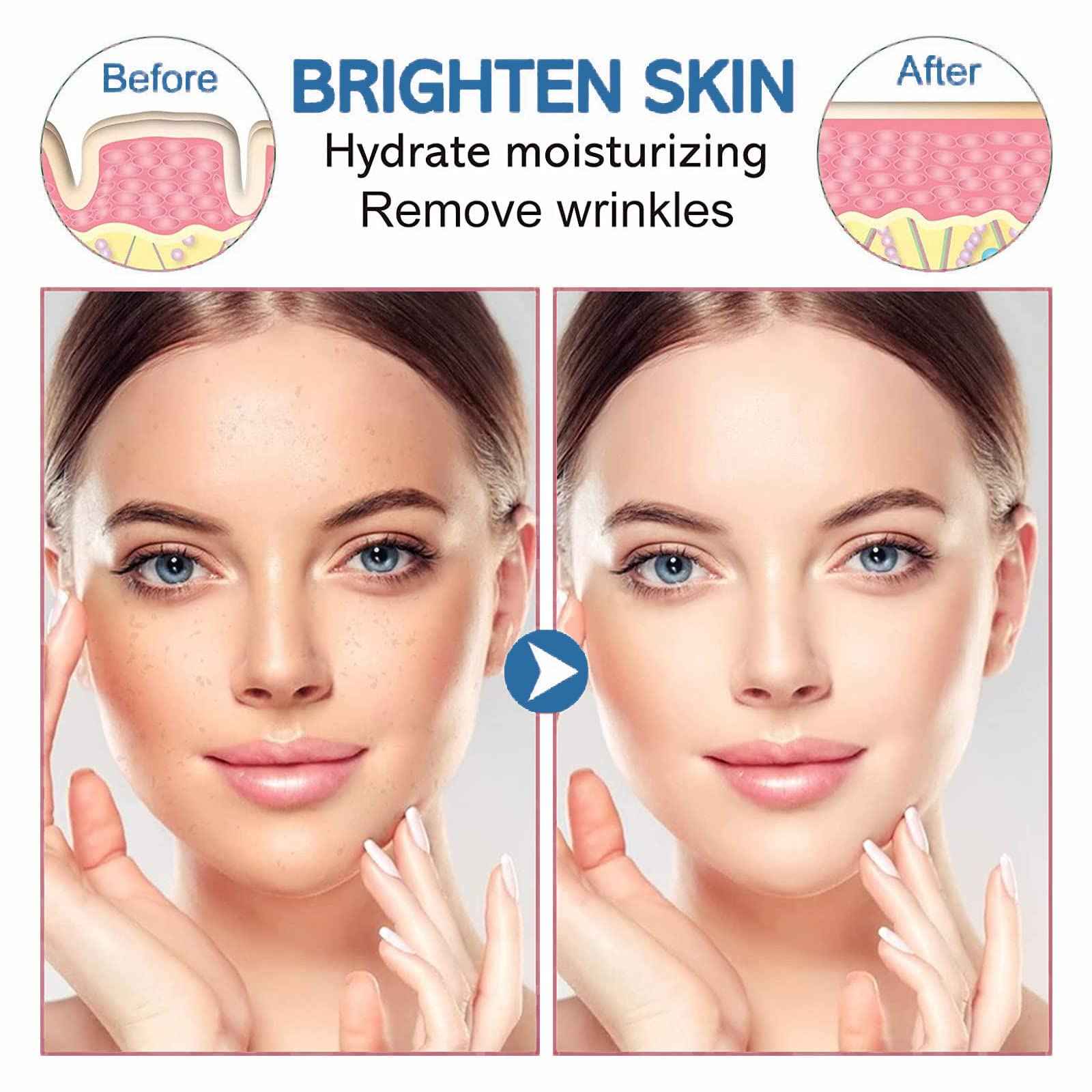 yordhg Jelly Mask Powder for Facials Professional Natural Gel Powder jelly Mask Peel Off Face Masks SkinCare, Moisturizing & Hydrating 23 Fl Oz (Hyaluronic Acid)