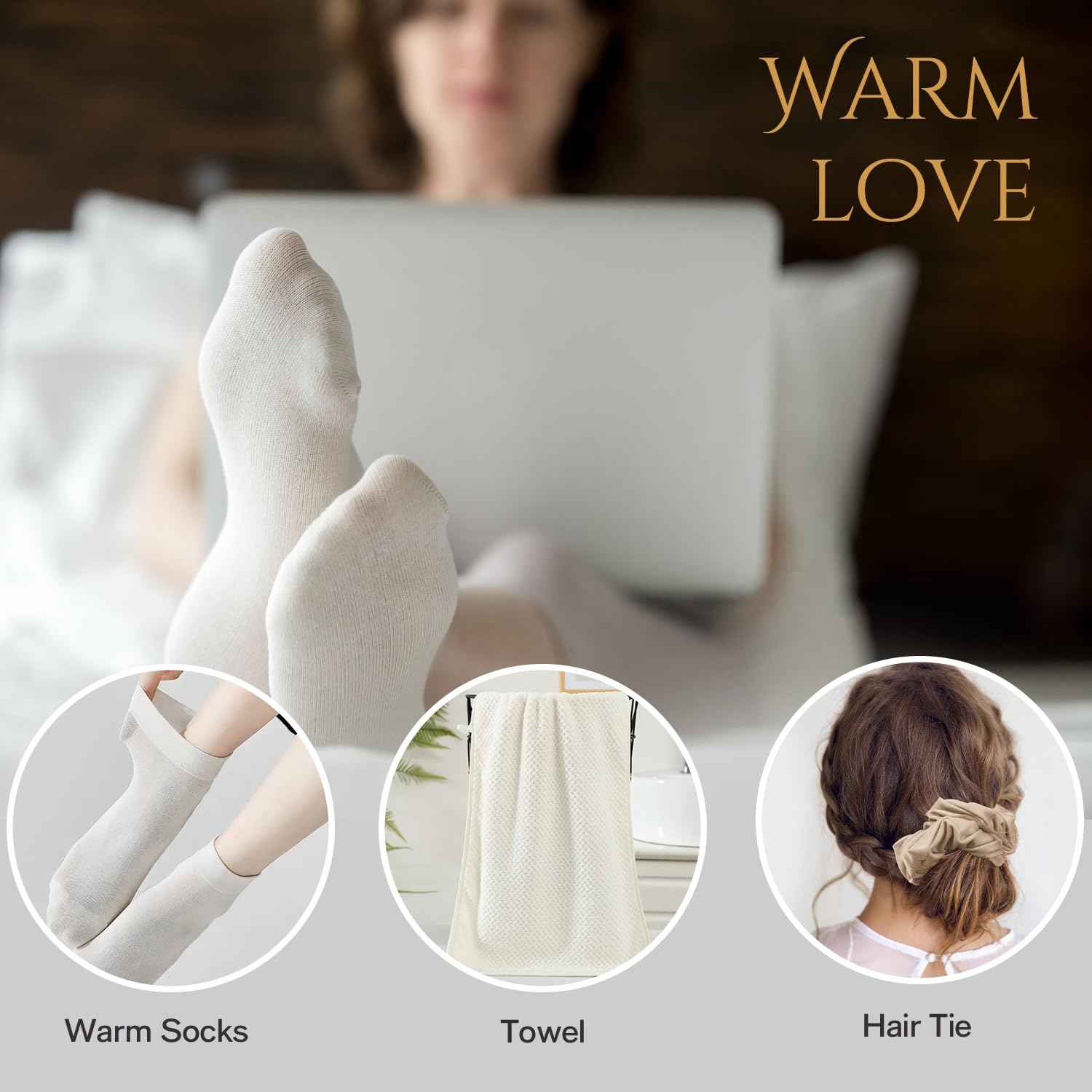 Spa Gift Set for Women- Luxury Rose 14 Pcs Bath Set, Home Spa Kit, Christmas Gift for Women, Birthday Gifts