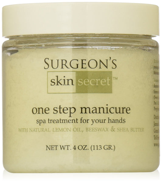 Surgeon's Skin Secret One Step Manicure/Pedicure 4oz. - Lemon