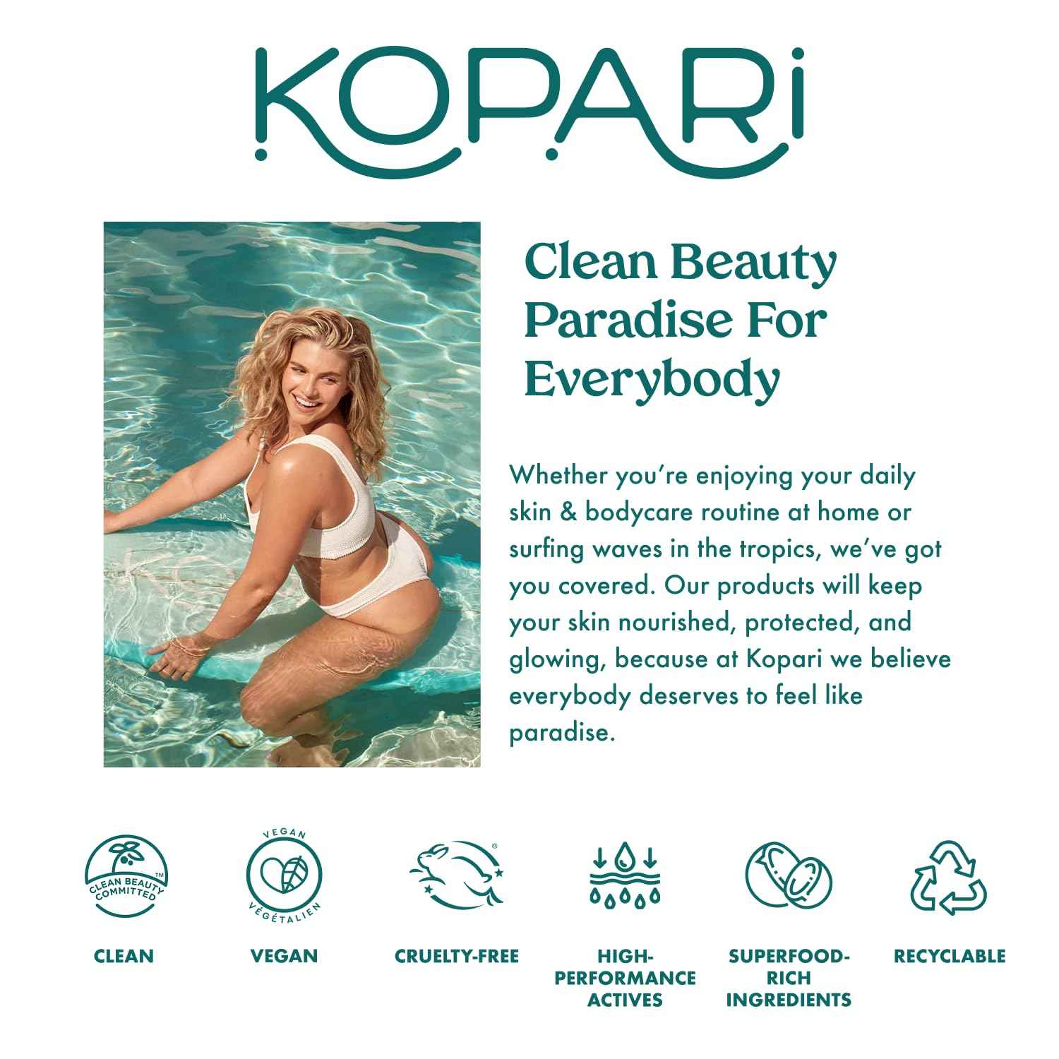 Kopari KP Body Bumps Be Gone Exfoliating Body Scrub with 10% AHA, to Smooth Skin, Reduce Bumps, Decongest Pores, Clarifying, Gently Exfoliate & Wash | 8.45 fl oz Tube