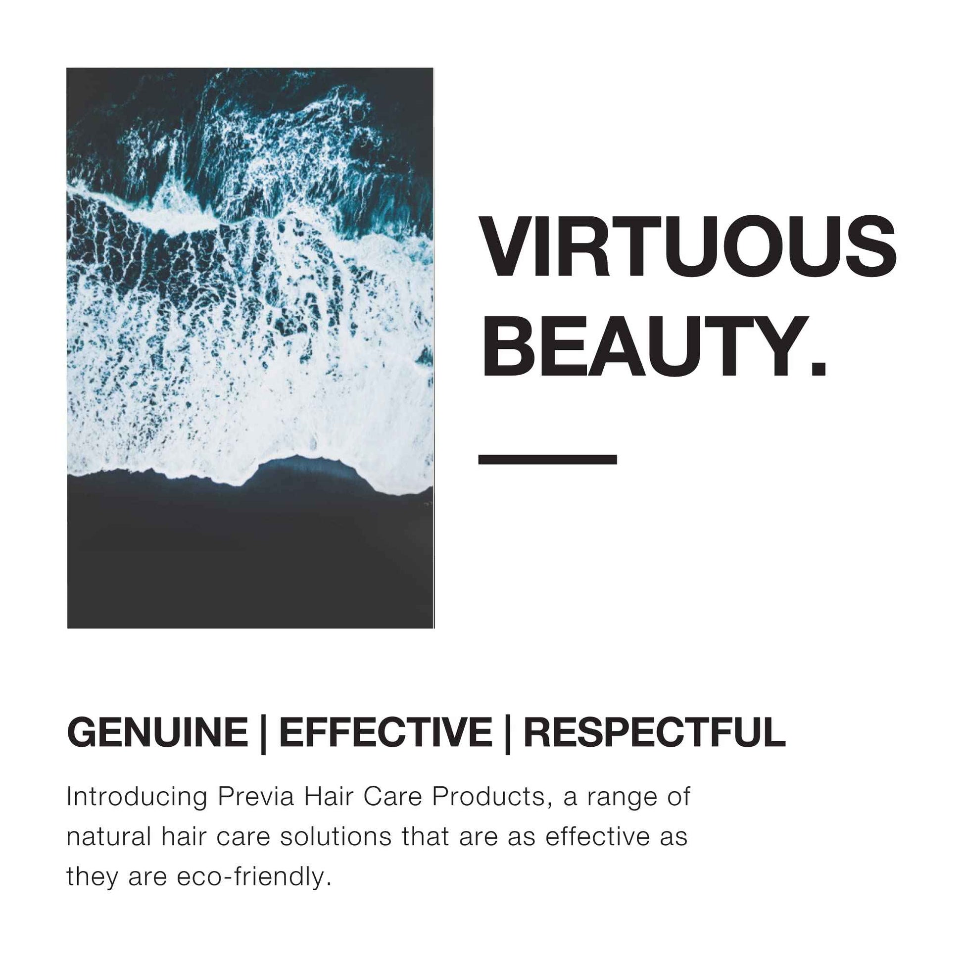 PREVIA Virtuous Hand Wash Nourishing & Hydrating Soap for Dry Skin Lavender & Geranium Essential Oils Vegan Natural Ingredients Gentle Skin Care Soap for Men & Women 16.9 oz