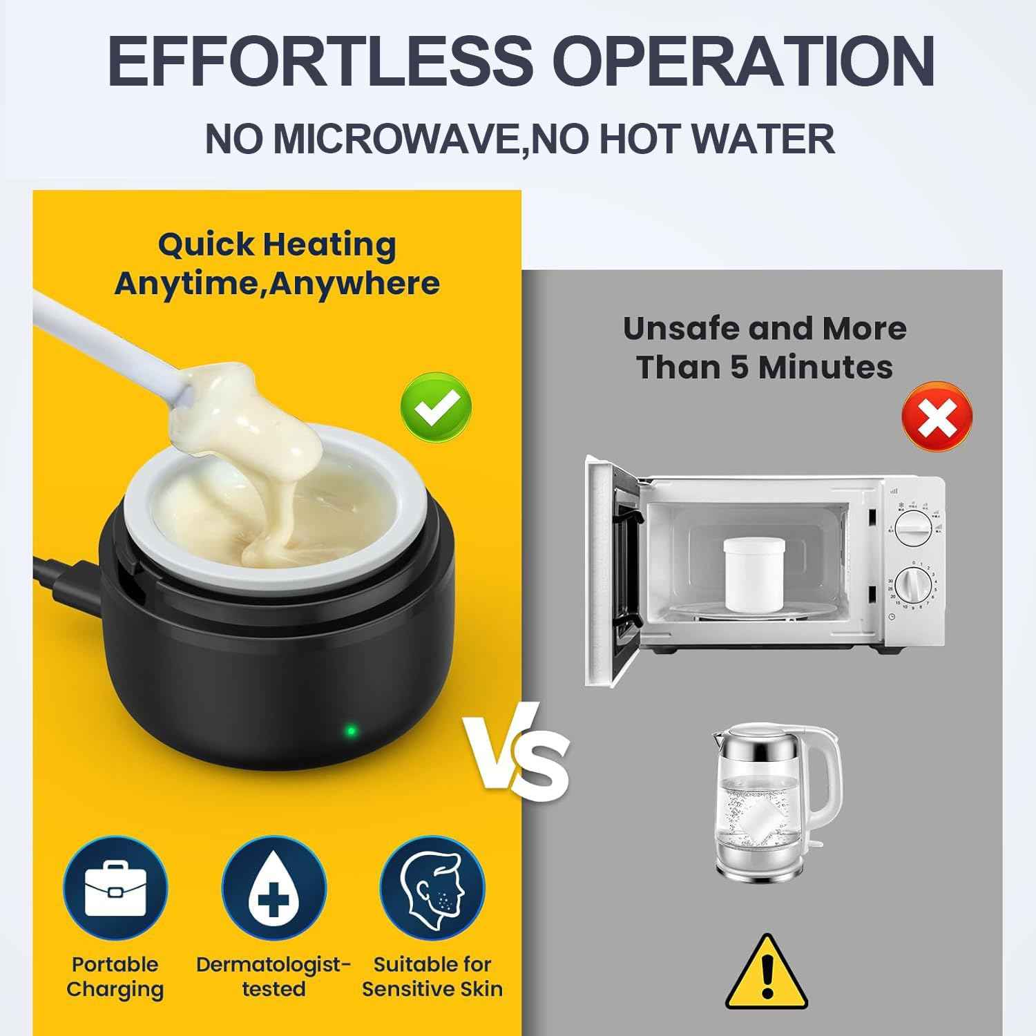 Nose Wax Kit, 120g Wax Beads, Nose Hair Wax for Men and Women, 15-20 Uses Painless Nasal & Ear Hair Removal With 40 Applicators, Wooden Sticks, Balm Wipes and Moustache Guards | Lasts up to 5 Weeks