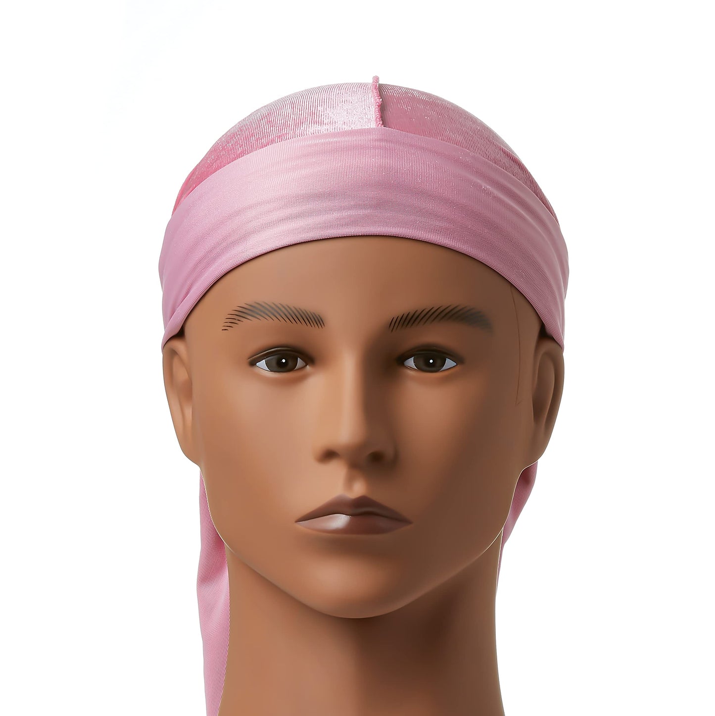 KISS RED Bow Wow Power Wave Velvet Luxe Durag (Pink)