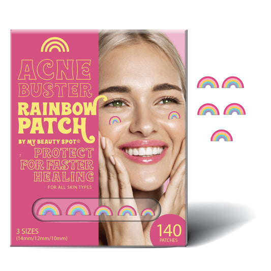 My Beauty Spot Pimple Patches Cute Acne Patches for Face (140 Patches) with Hydrocolloid, Tea Tree Extra & Salicylic Acid, Colorful Fun Designs – Pimple Patches for Face Acne Spot Treatment