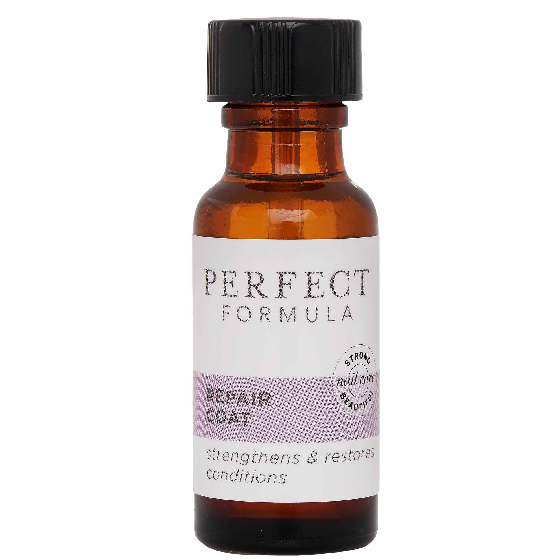 Perfect Formula Repair Coat - Nail Strengthener, Keratin Treatment, Nail Repair for Damaged Nails - Made In The USA .60 fl oz.