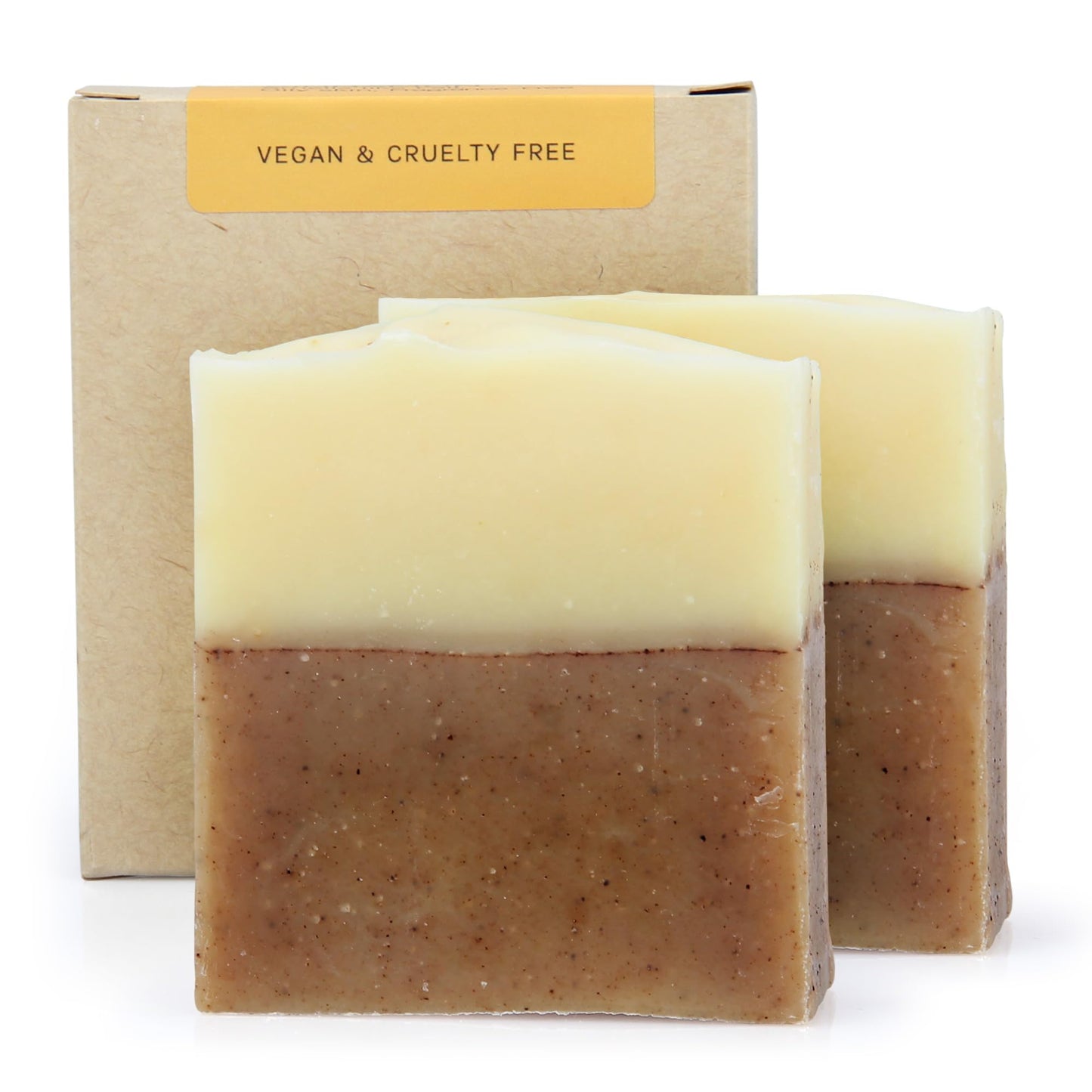 AUTHENTIC BATH & SOAP - Orange Cinnamon Soap Bar - Cold Processed, Natural, Face & Body Wash for Oily, Acne-prone skin, Men & Women, Cruelty Free, Vegan. (Pack of 2) 4.2 Oz Each