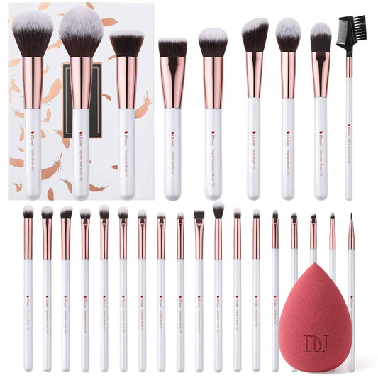 DUcare Makeup Brushes+Makeup Blender Sponge