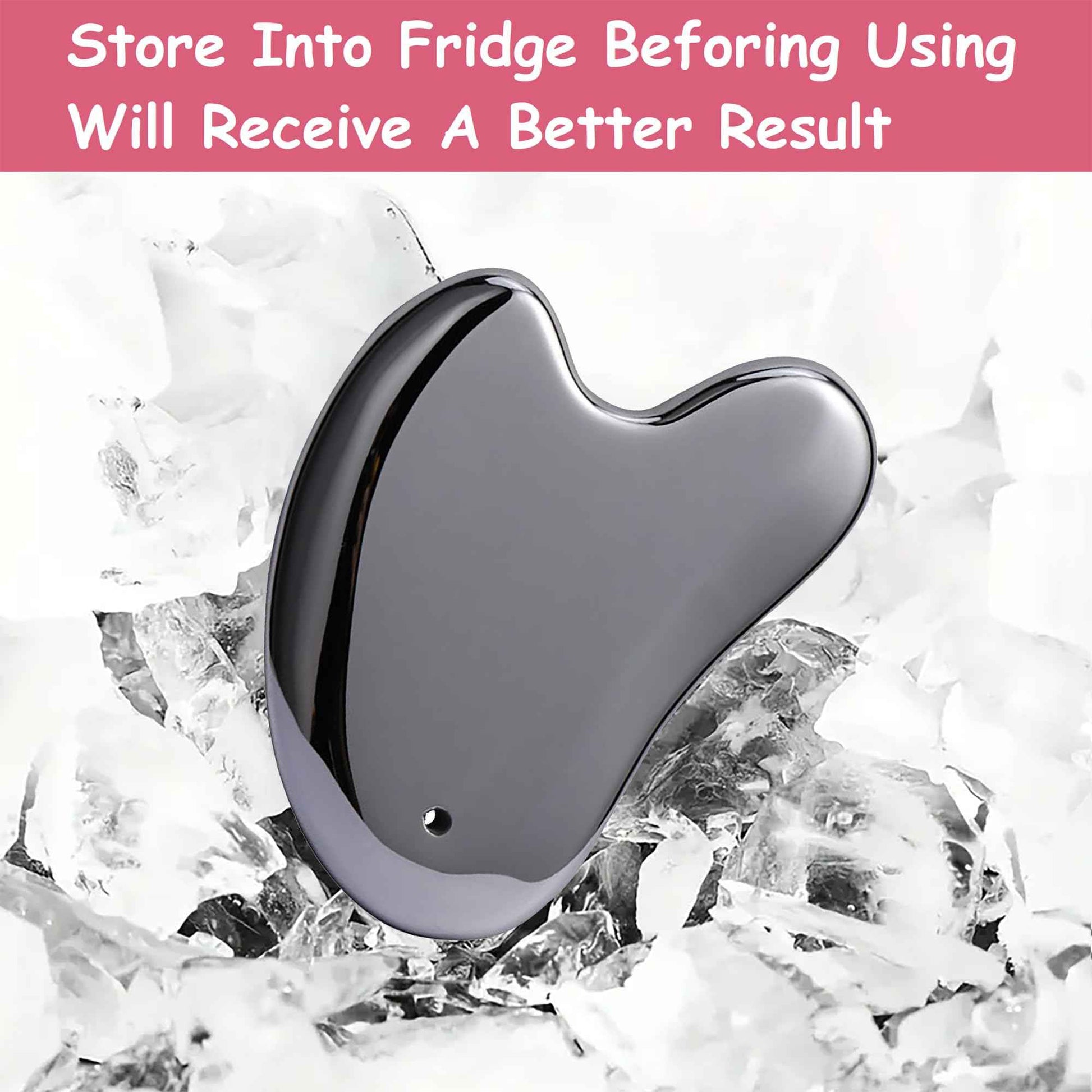 HIFIMDLI Terahertz Stone Gua Sha Facial Tools Face Body Gua Sha with Nice Box