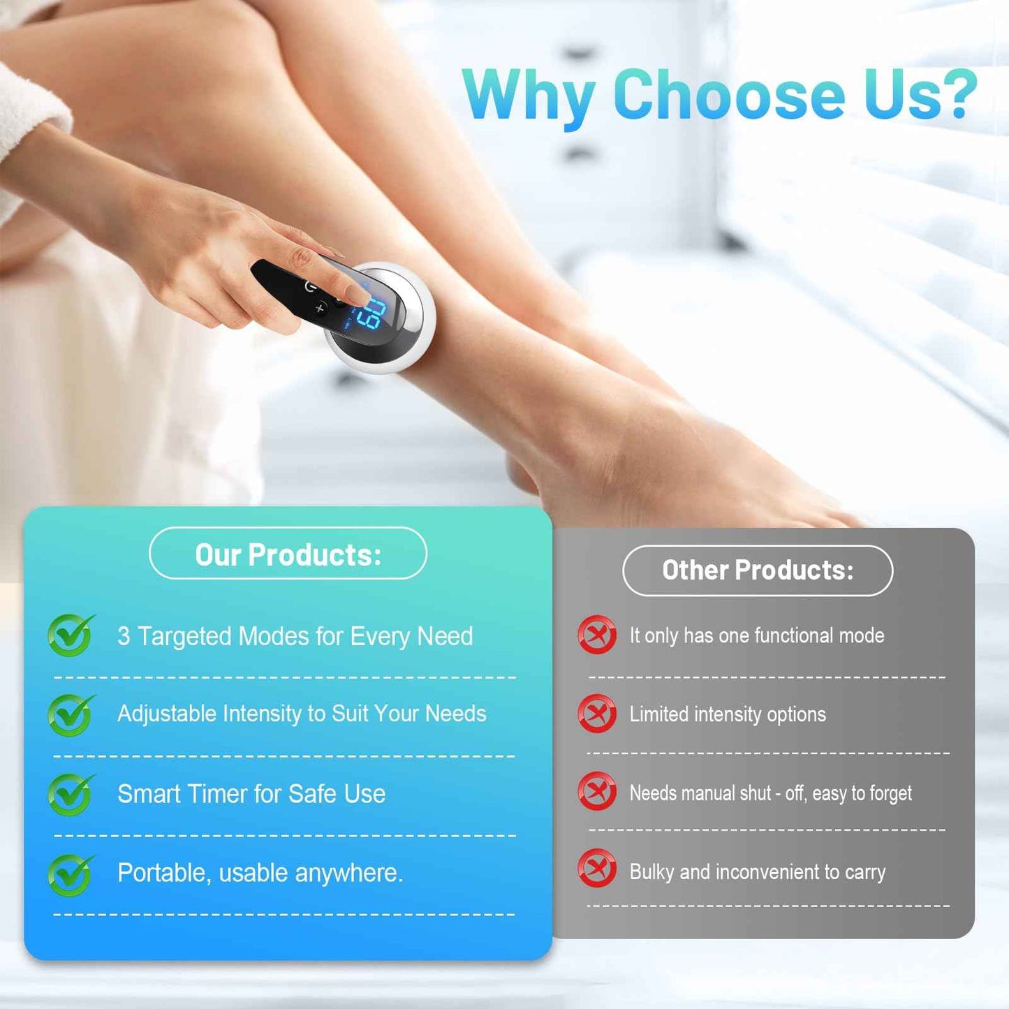 NeibuGlow Body Sculpting Machine & Cellulite Massager – Portable Body Care Device for Belly, Waist, Arms, Legs & Butt – Home Self-Care Tool