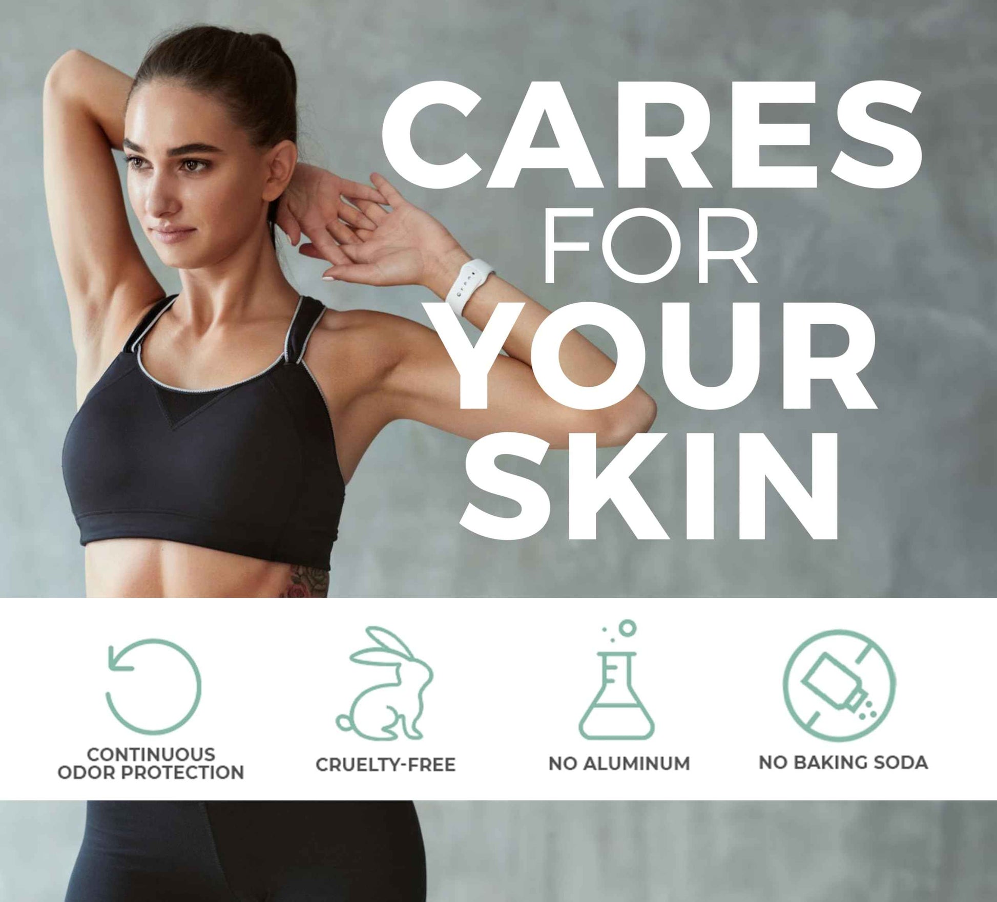 Rustic MAKA Natural Deodorant for Women, Ocean Breeze, Free of Aluminum, Parabens and Baking Soda, Cruelty-Free, Continuous Odor Control (Pack of 2)