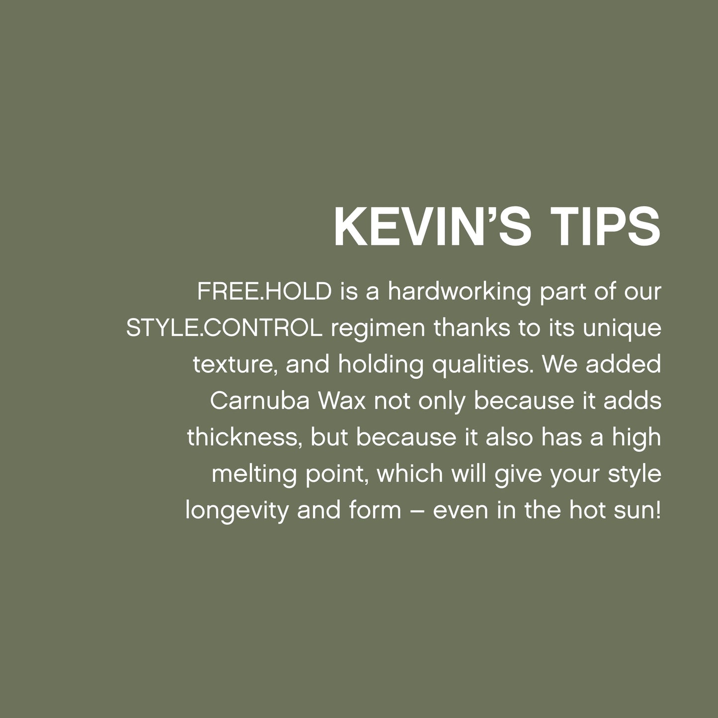 KEVIN.MURPHY Free.Hold - Hair Styling Paste - for All Hair Types - Medium Hold - Hair Breakage Prevention - Hair Styling Product - Paraben Free Hair Care - 100 g / 3.5 oz