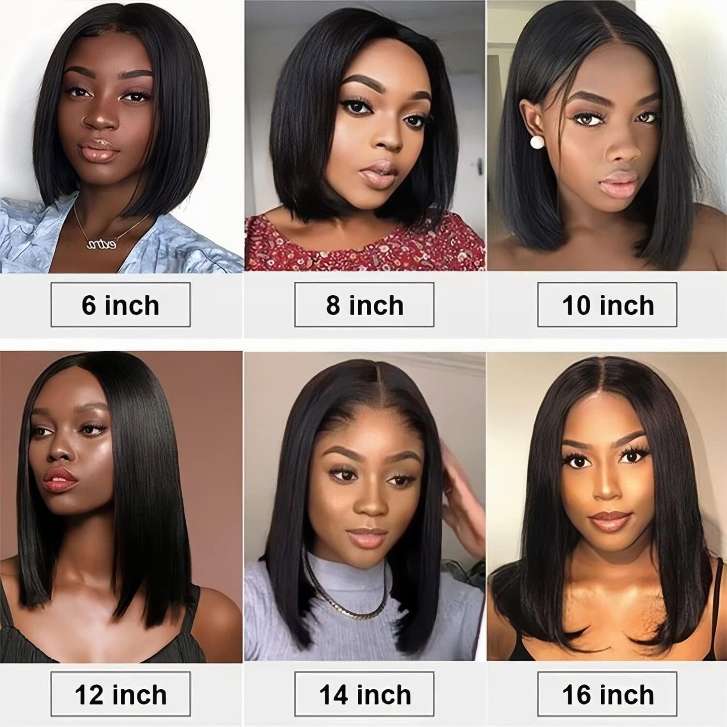 Bob Wig Human Hair 13x4 HD Lace Front Wig 150 Density Glueless Pre Plucked with Baby Hair Short Bob Wigs for Women (12 Inch, Natural Color)