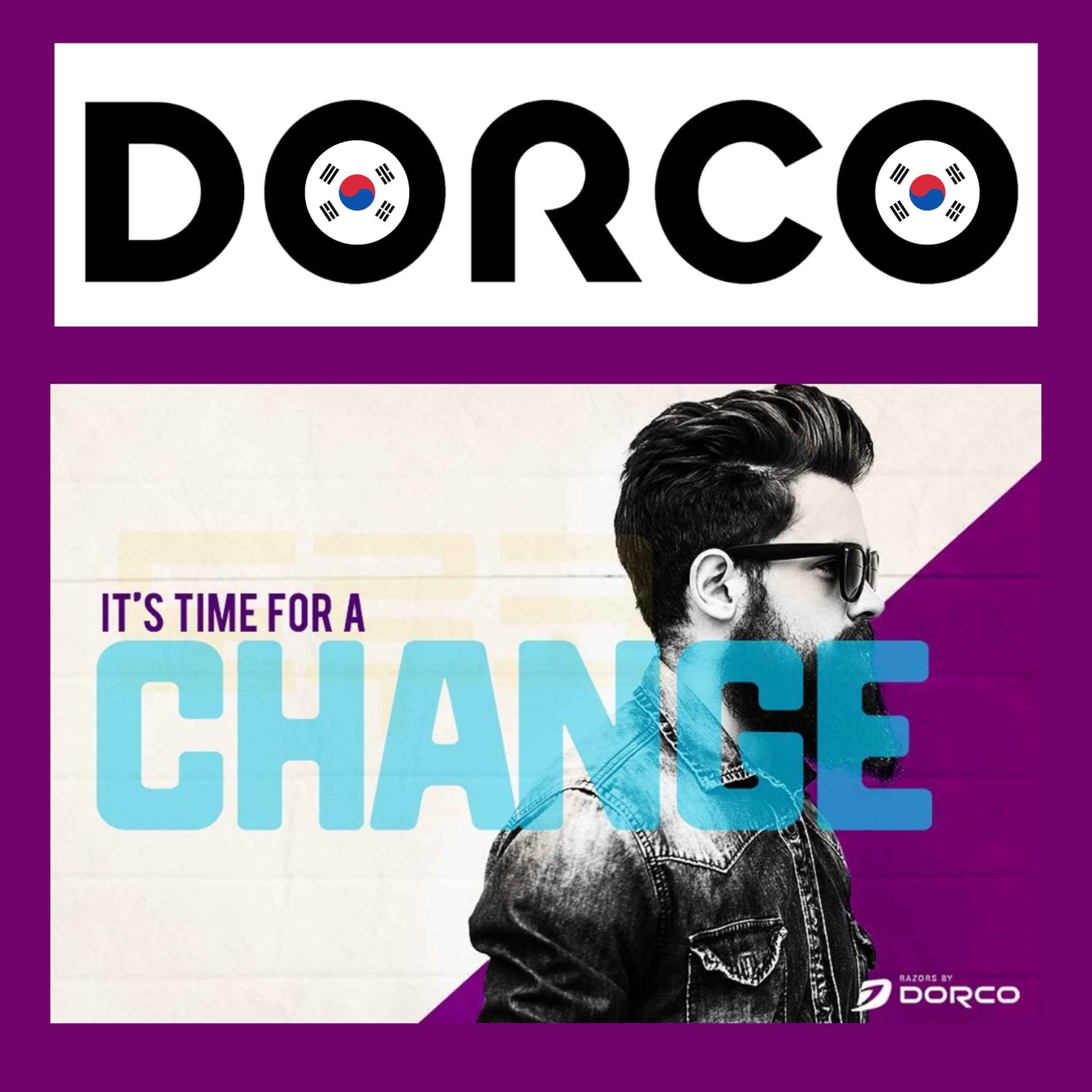 The Shave Factory Straight Edge Razor Kit (USA / 300 Dorco Single Edge Razor Blades Red)