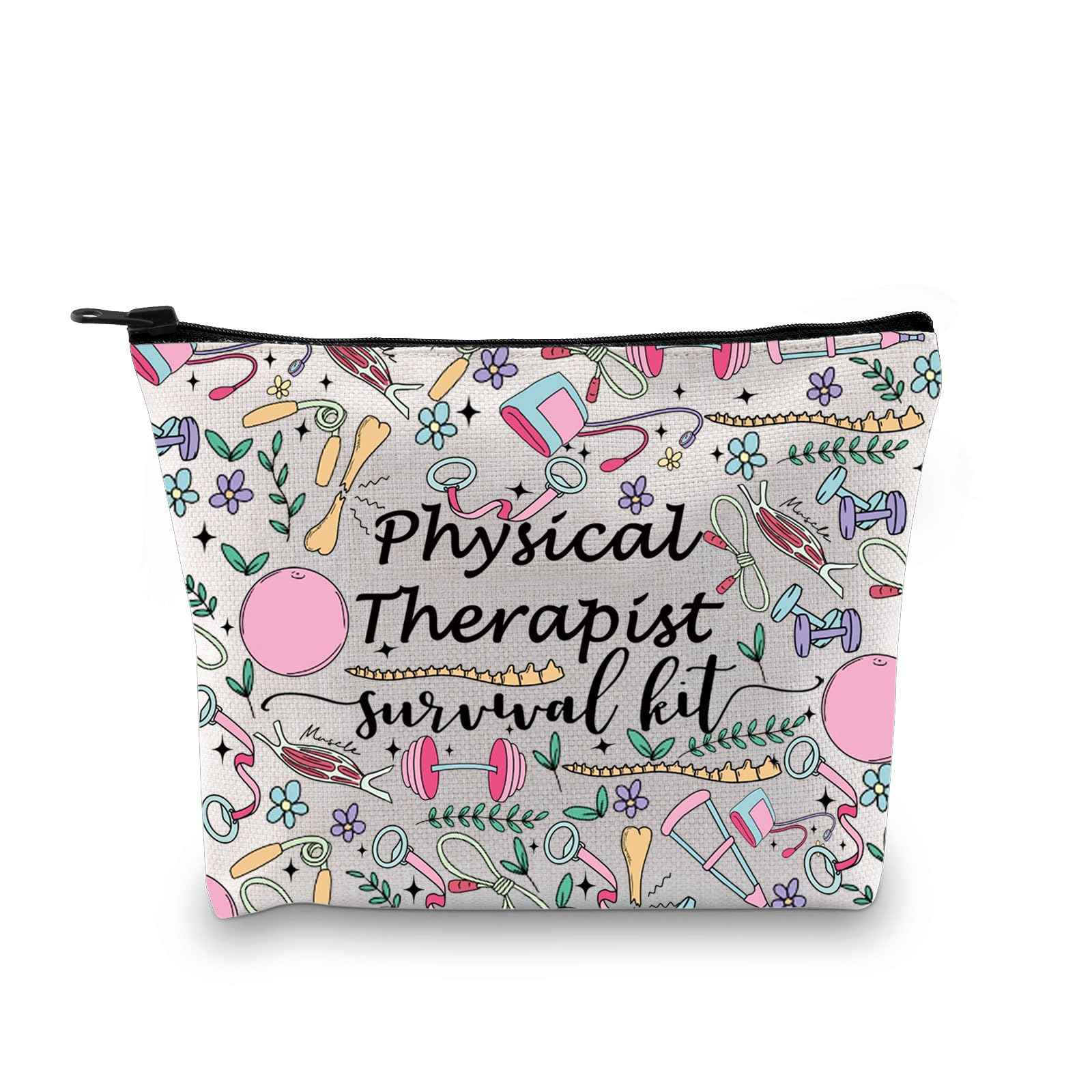 GJTIM Physical Therapist Gift PT Appreciation Thank You Gift Physical Therapist survival kit Makeup Bag (Survival Kit PT 2)