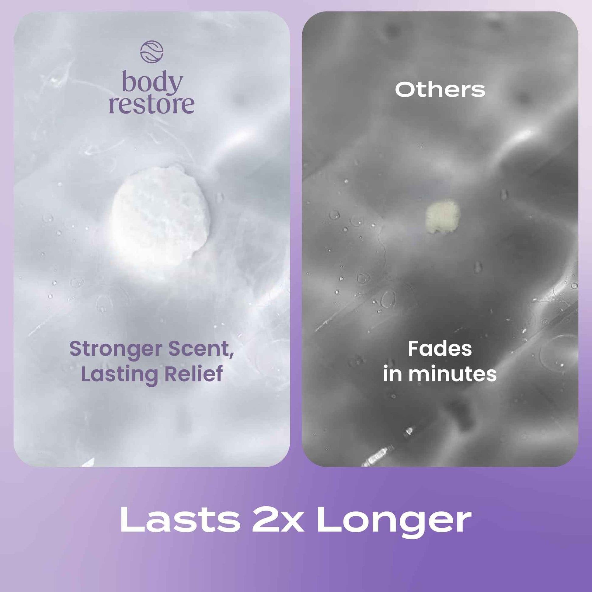 Body Restore Shower Steamers Aromatherapy 15 Pack - Christmas Stocking Stuffers, Birthday Gifts for Women, White Elephant, Relaxation, Self Care for Men - Lavender