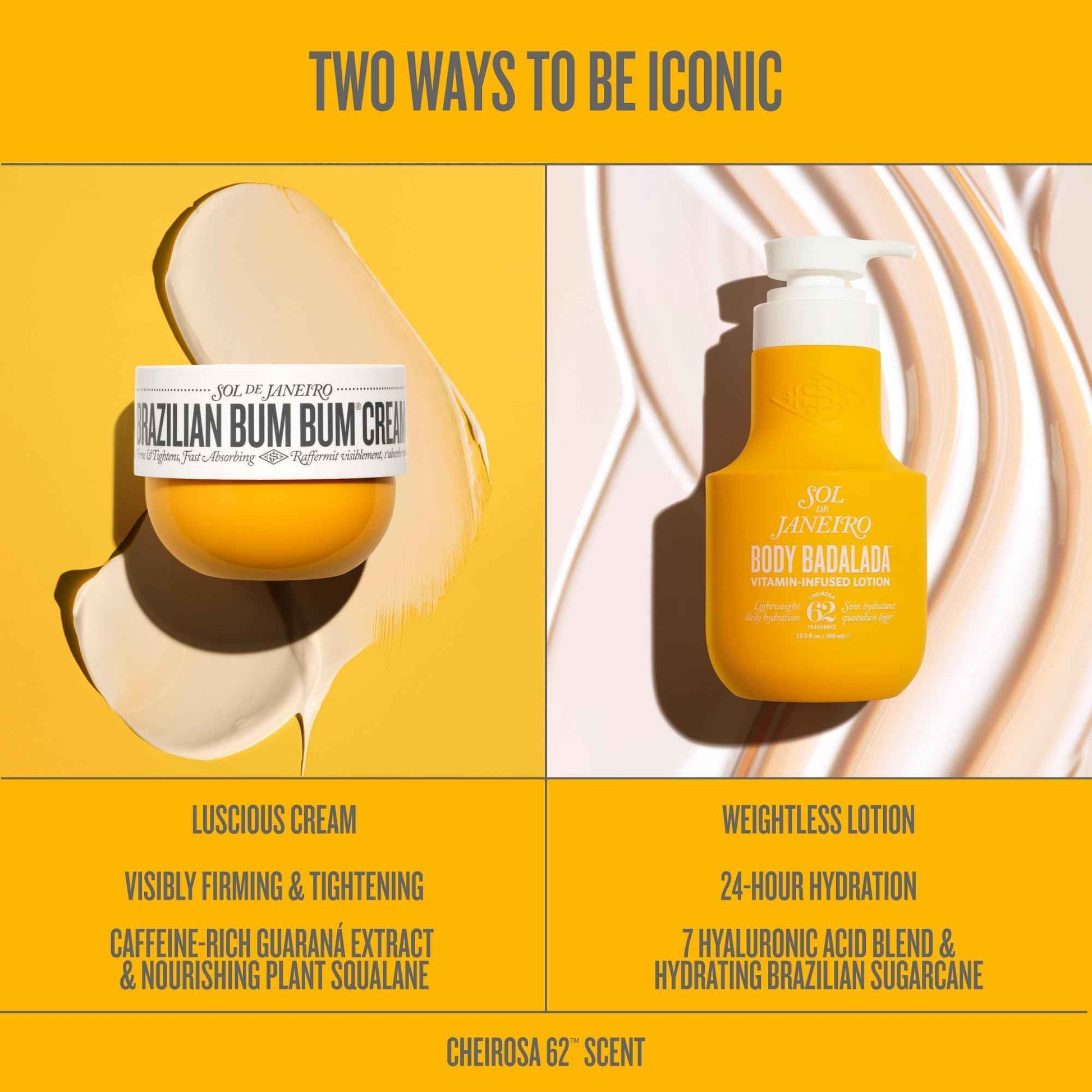 SOL DE JANEIRO Body Badalada Lotion | Vitamin-Infused Body Lotion | Cheirosa 62 Fragrance | 13.5 fl oz.