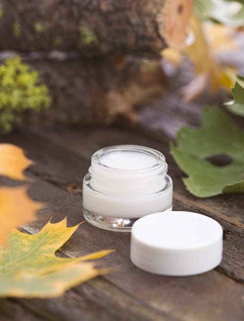 Clear Glass 0.25 oz Thick Wall Balm Jars with White Foam Lined Smooth Lids (12 pack)