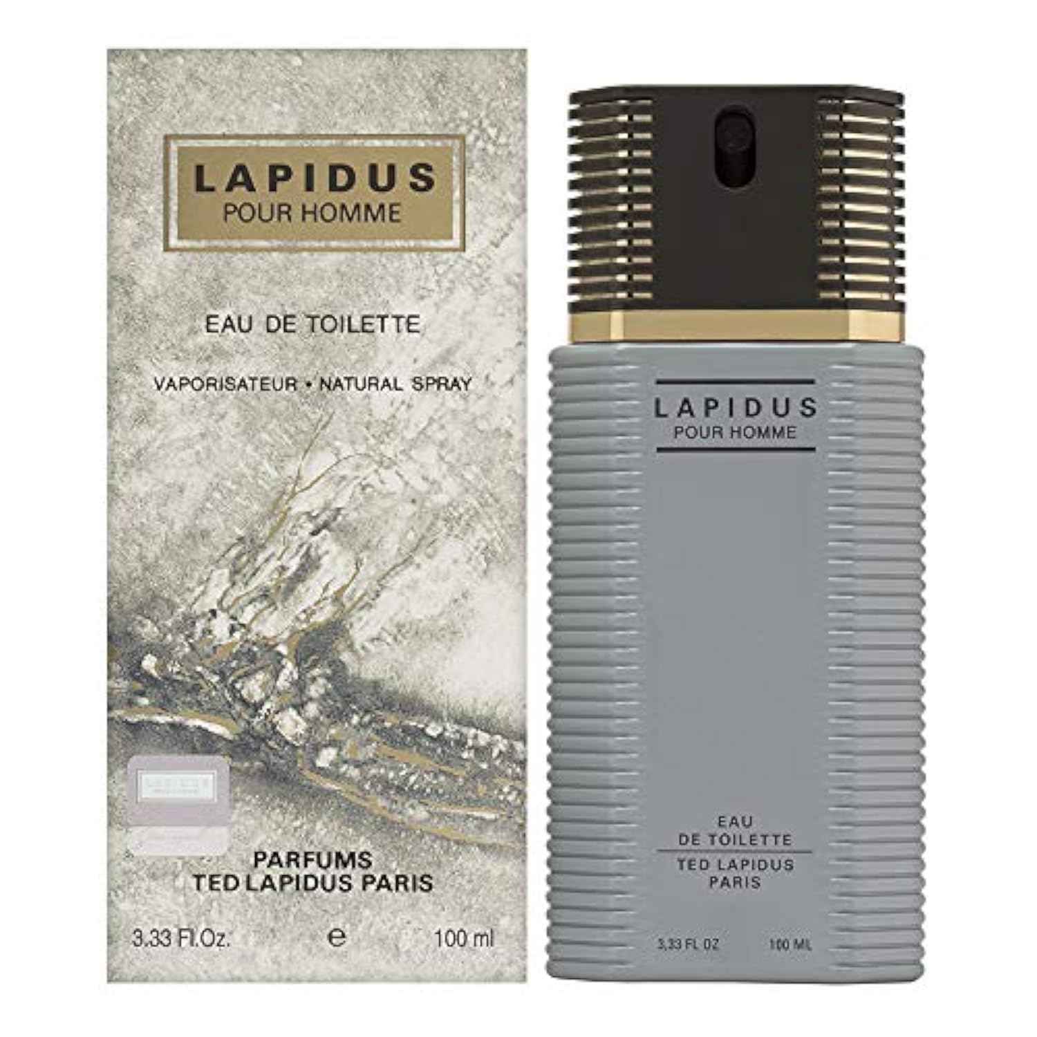 Lapidus By Ted Lapidus For Men. Eau De Toilette Spray 3.3 Ounces (Pack of 2)