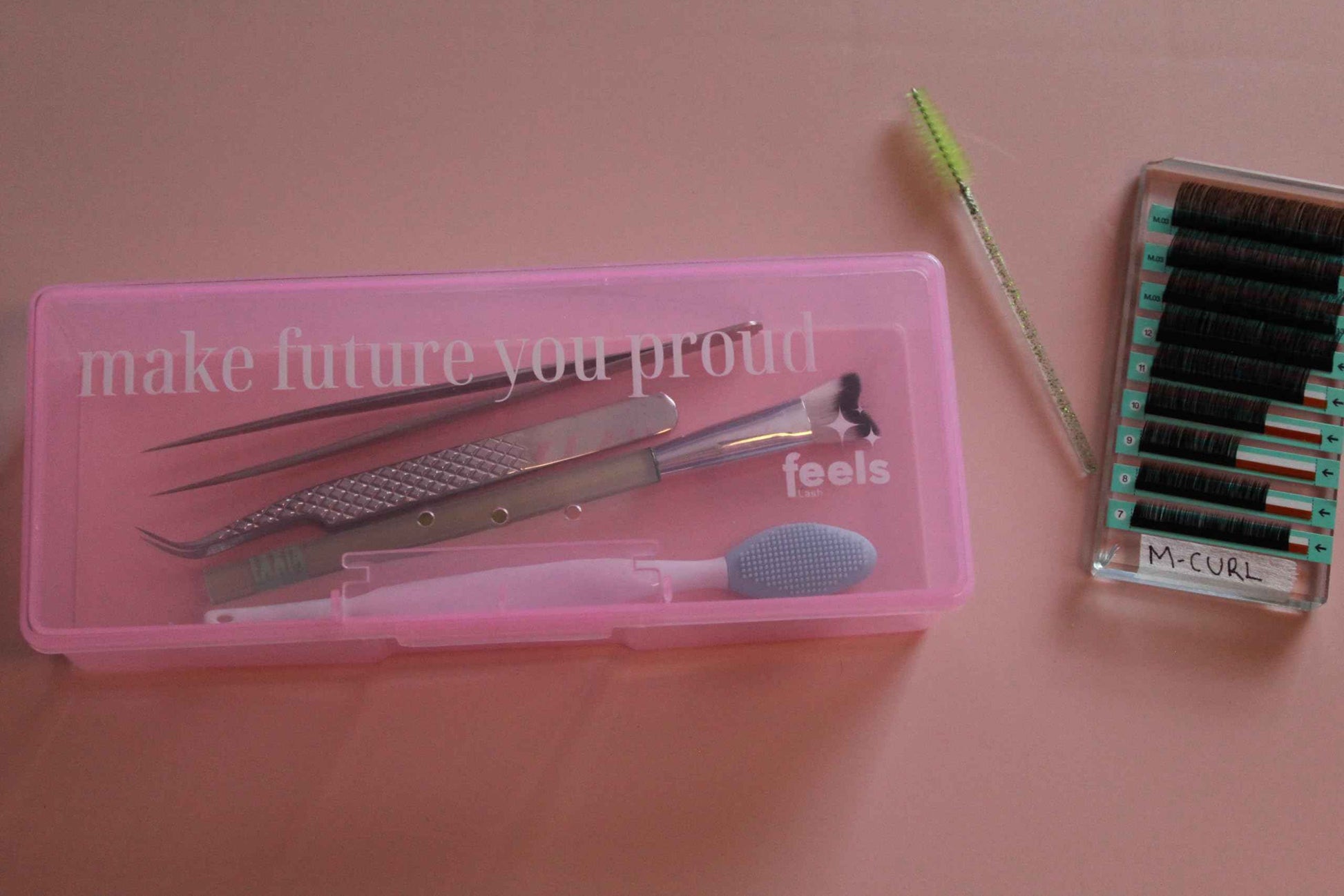 Tweezer Holder Box Storage Organizer for Lash Artists, Estheticians, Nails, Manicure, Hair Salon, Spa, Shelf for Eyelash Extension Tweezers, Dust proof